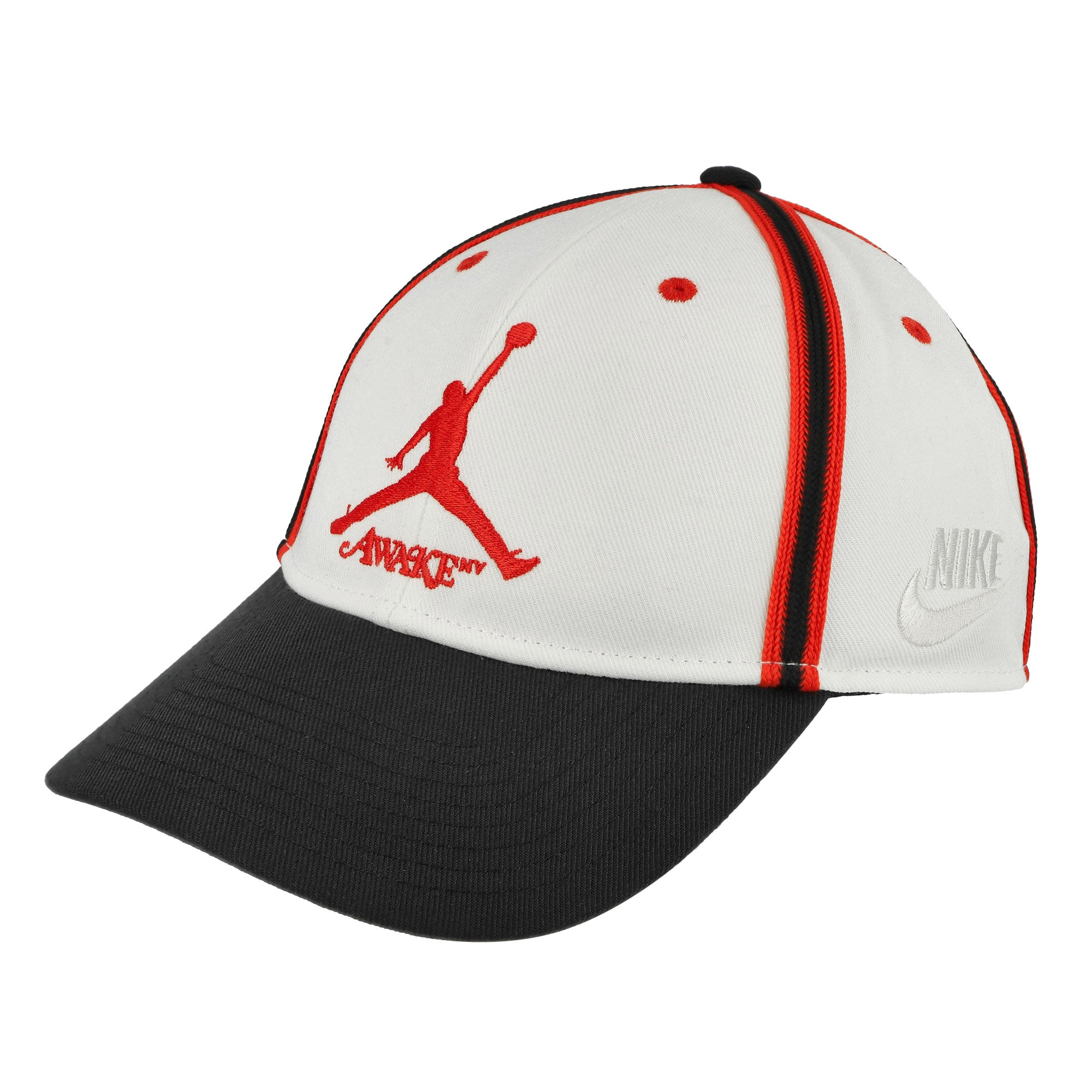 Jordan Structured Club Cap Sail / University Red Caps FZ0625 133 | Overkill