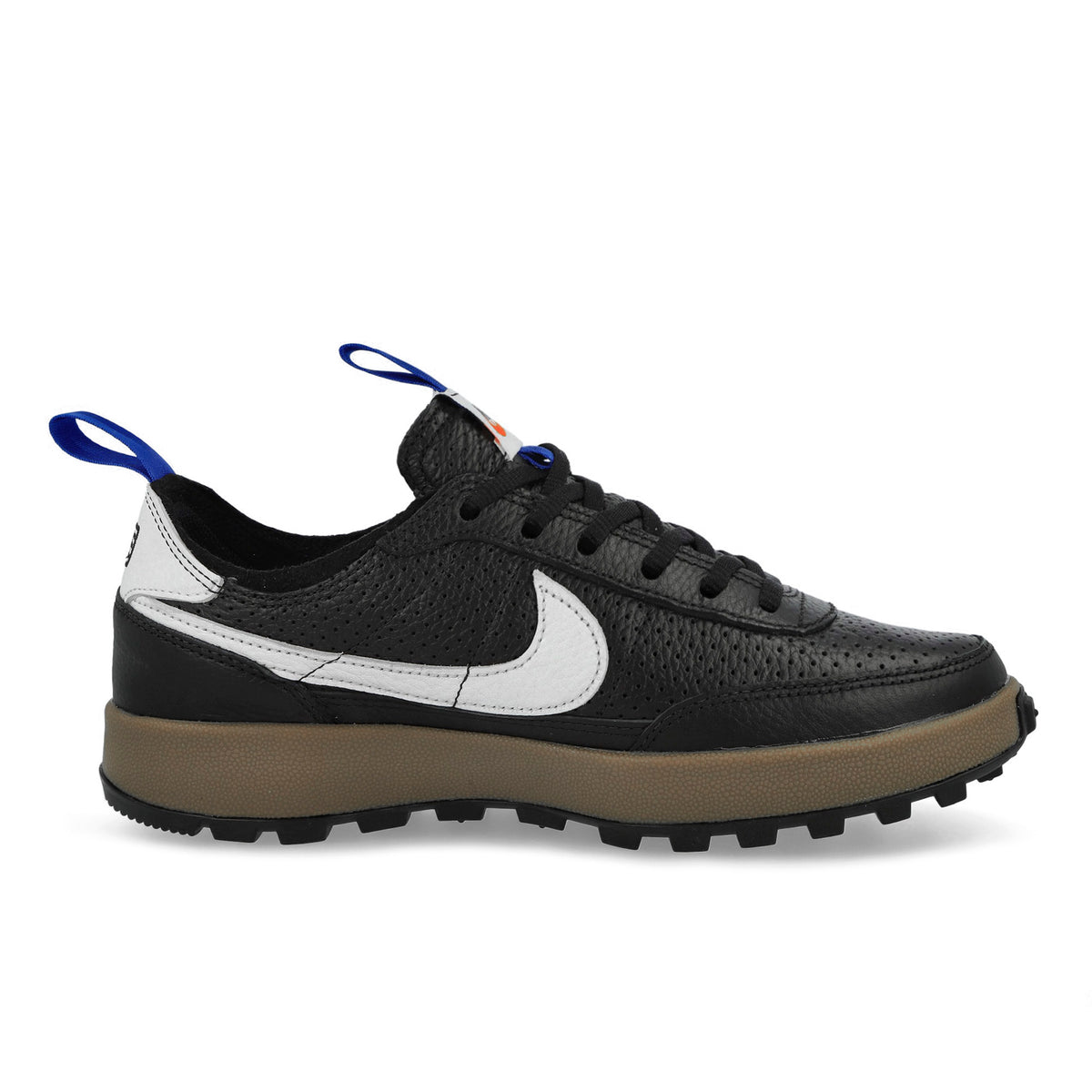 Tom Sachs x Nike General Purpose Black / White - Team Royal - Team Orange Sneaker FZ1363 002 Silhouette | Overkill