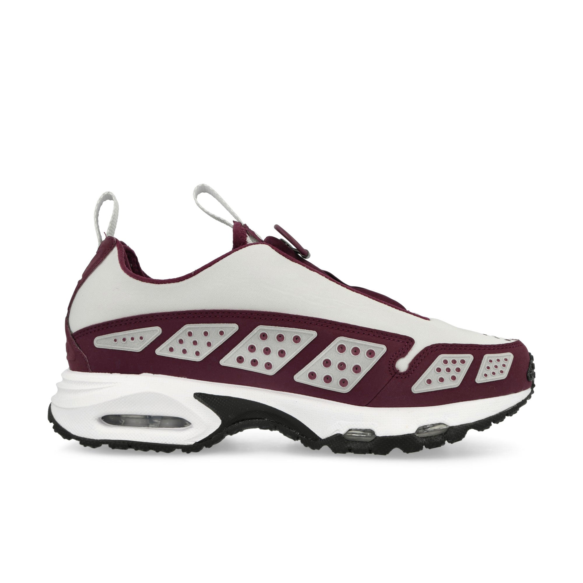 Nike W Air Max SNDR Photon Dust / Night Maroon - Black-White Low Top Sneakers Silhouette | Overkill