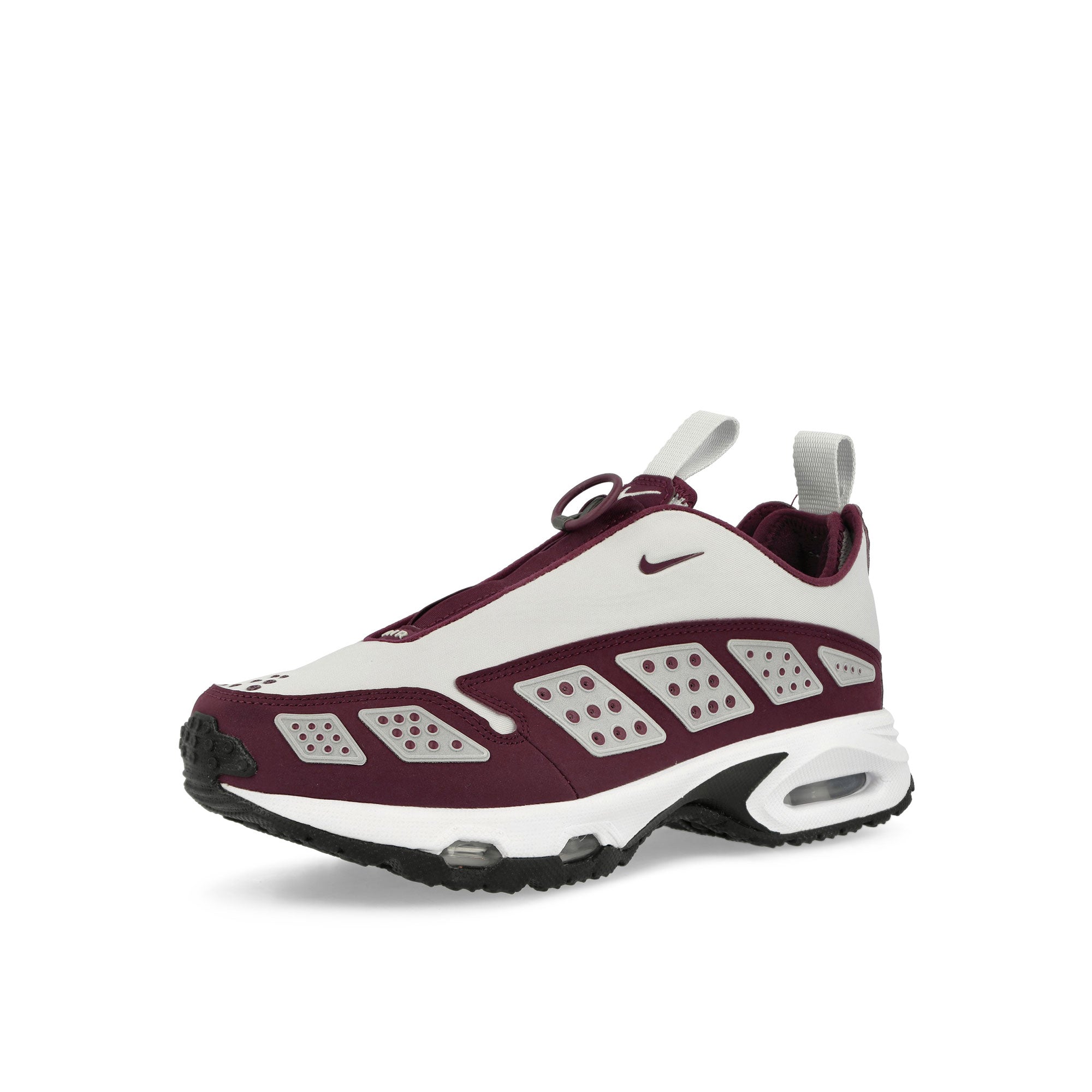 Nike W Air Max SNDR Photon Dust / Night Maroon - Black-White Low Top Sneakers Close Up | Overkill