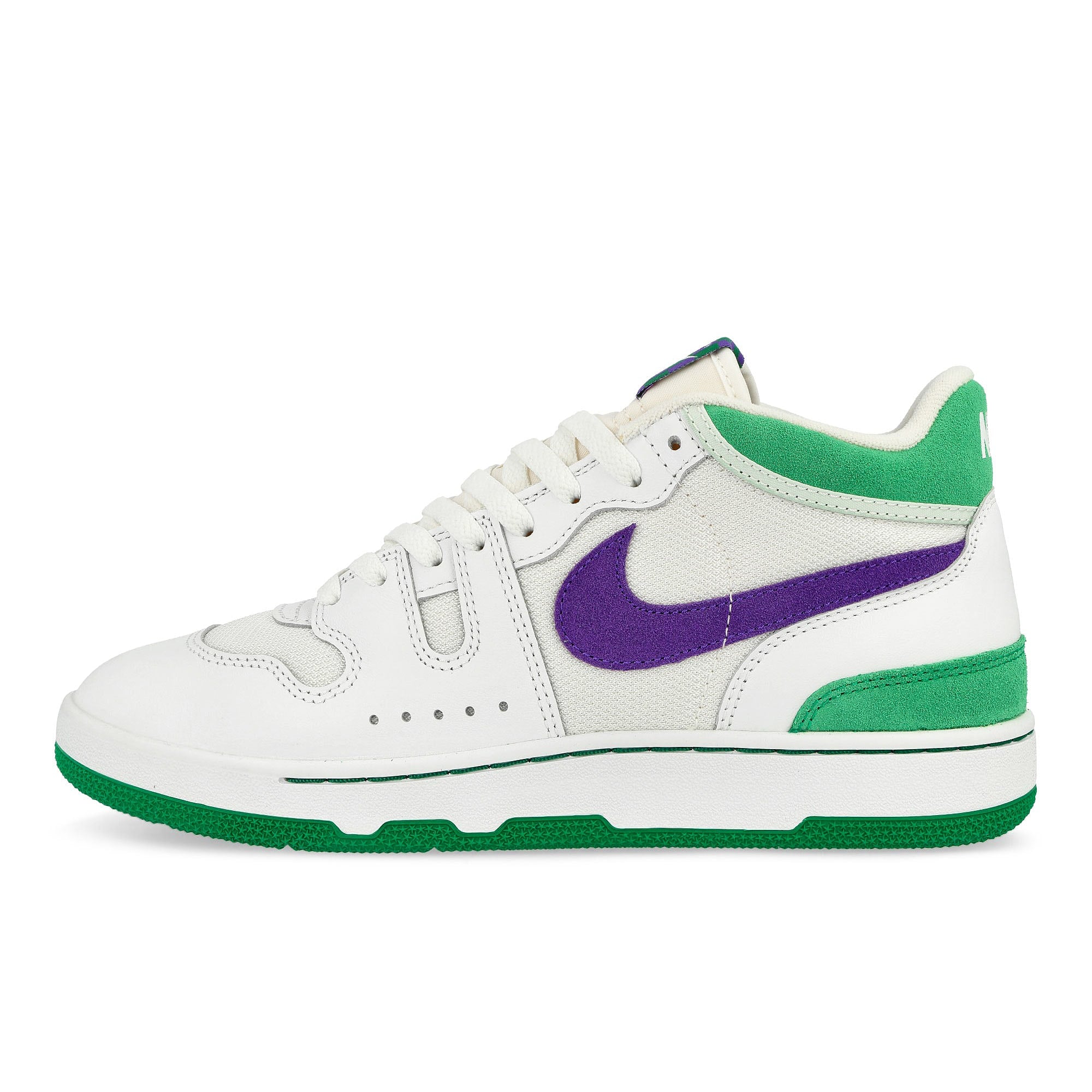Nike Attack White / Hyper Grape - Court Green Mid Top Sneakers FZ2097 101 | Overkill