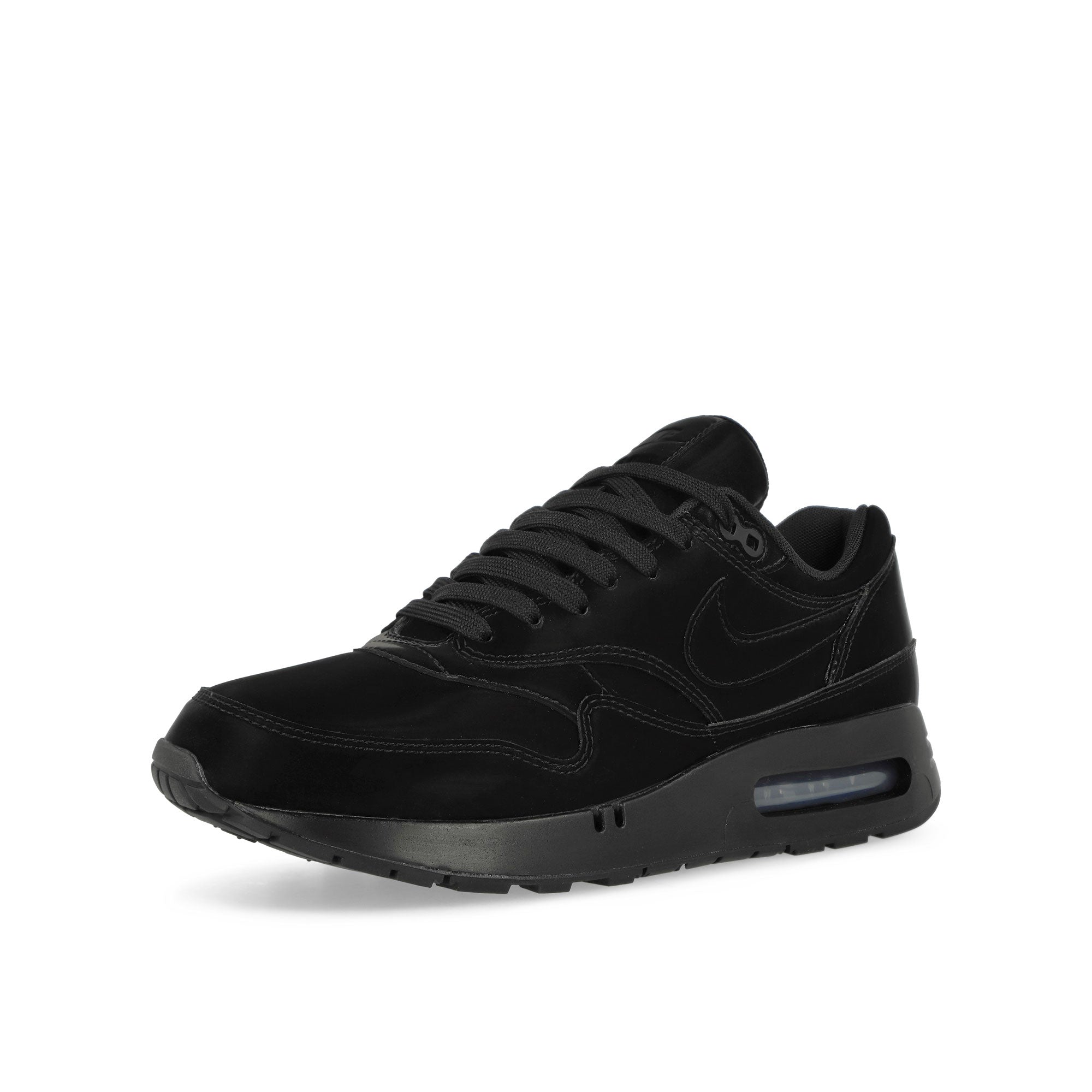 Nike Air Max 1 '86 OG Black / Black - Black Low Top Sneakers Close Up | Overkill