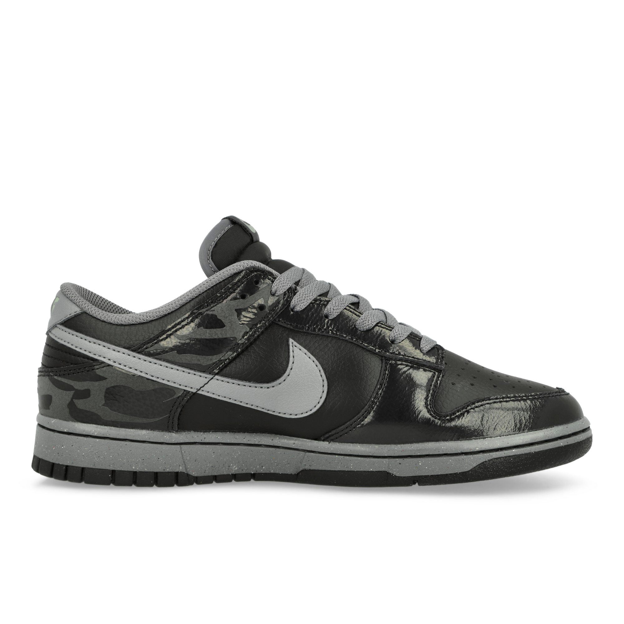 Nike Dunk Low Retro QS Off Noir / Cool Grey - Black- Jade Horizon Low Top Sneakers Silhouette | Overkill