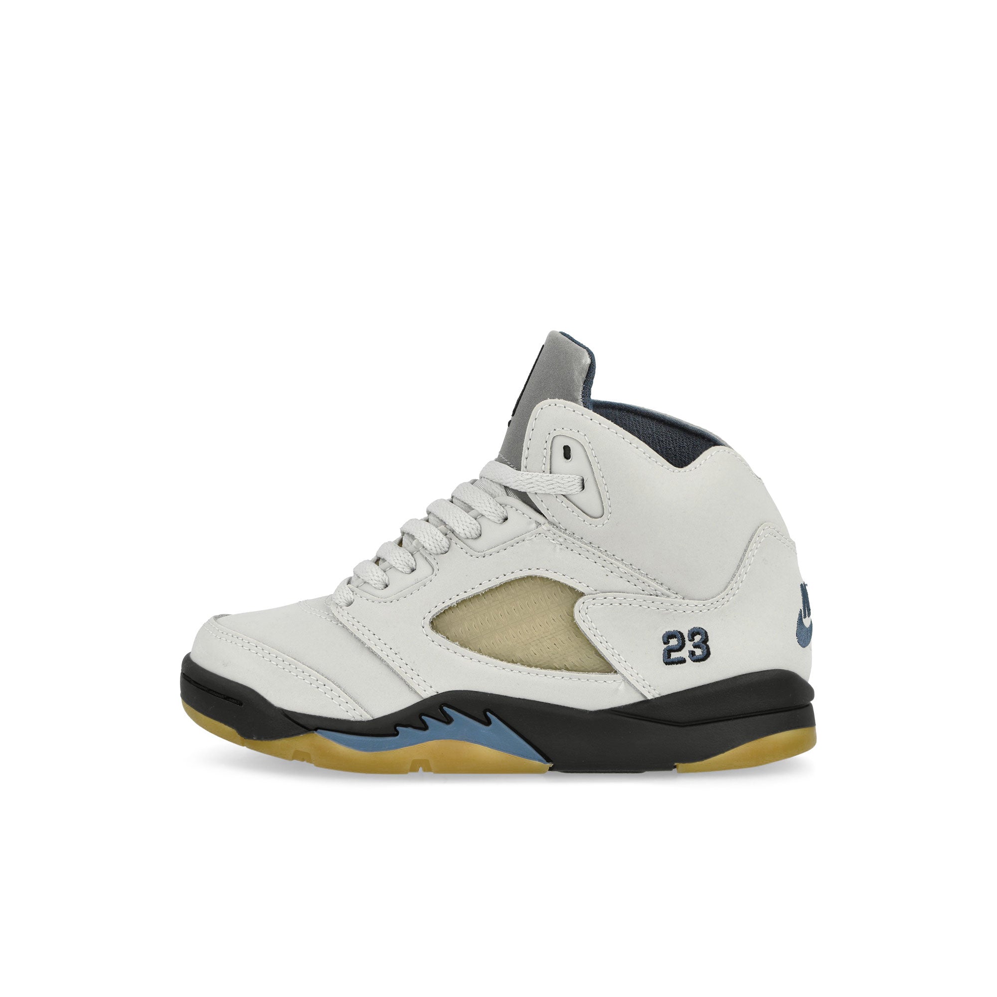 Jordan A Ma Maniere x Air Jordan 5 Retro SP PS Photon Dust-Black - Diffused Blue High Top Sneakers FZ3356 004 | Overkill