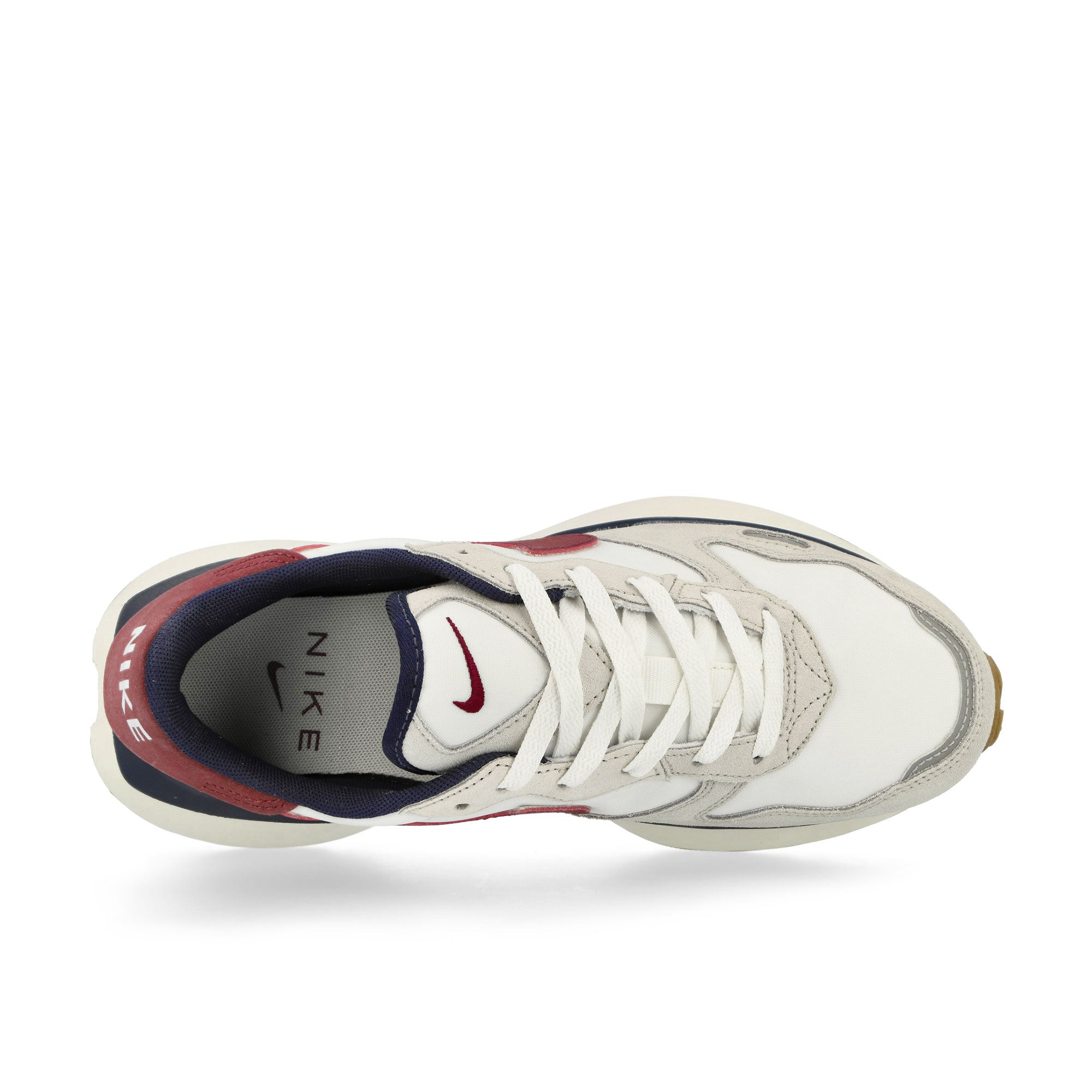 Nike W Phoenix Waffle Light Bone / Team Red - Sail - Midnight Navy Low Top Sneakers Detailfoto | Overkill