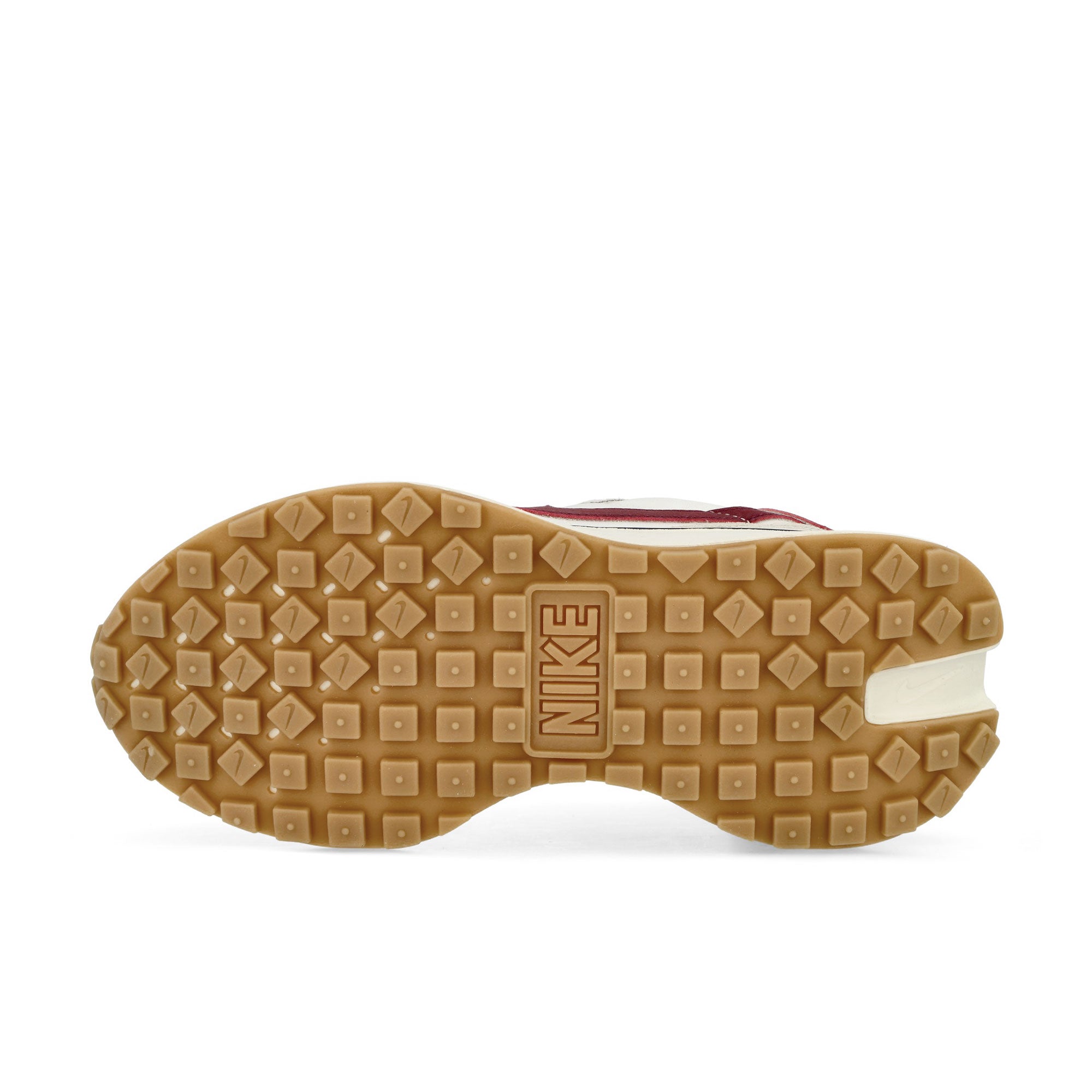 Nike W Phoenix Waffle Light Bone / Team Red - Sail - Midnight Navy Low Top Sneakers Detail View 1 | Overkill