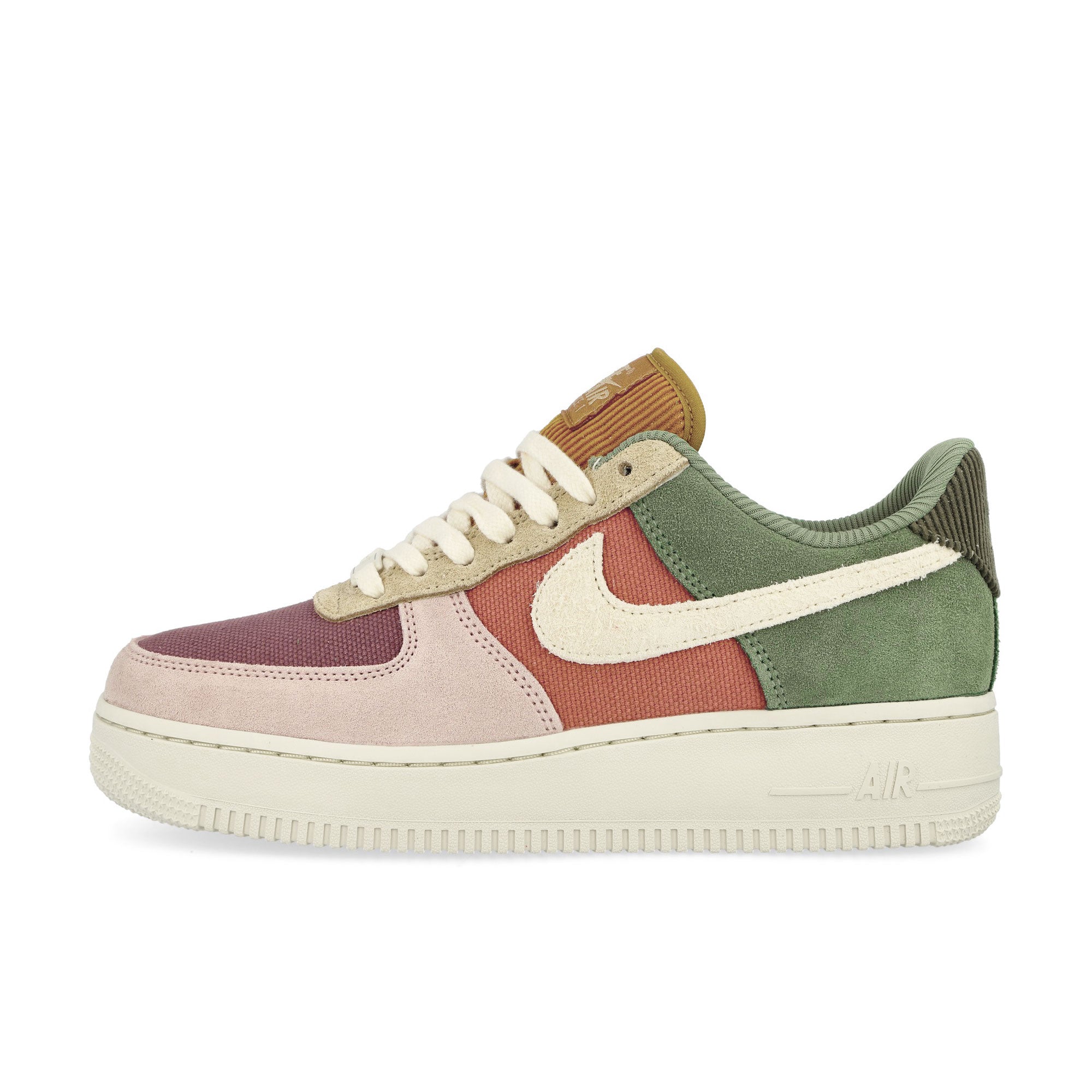 Nike W Air Force 1 '07 LX Oil Green / Pale Ivory - Terra Blush - Sesame Sneakers FZ3782 386 | Overkill