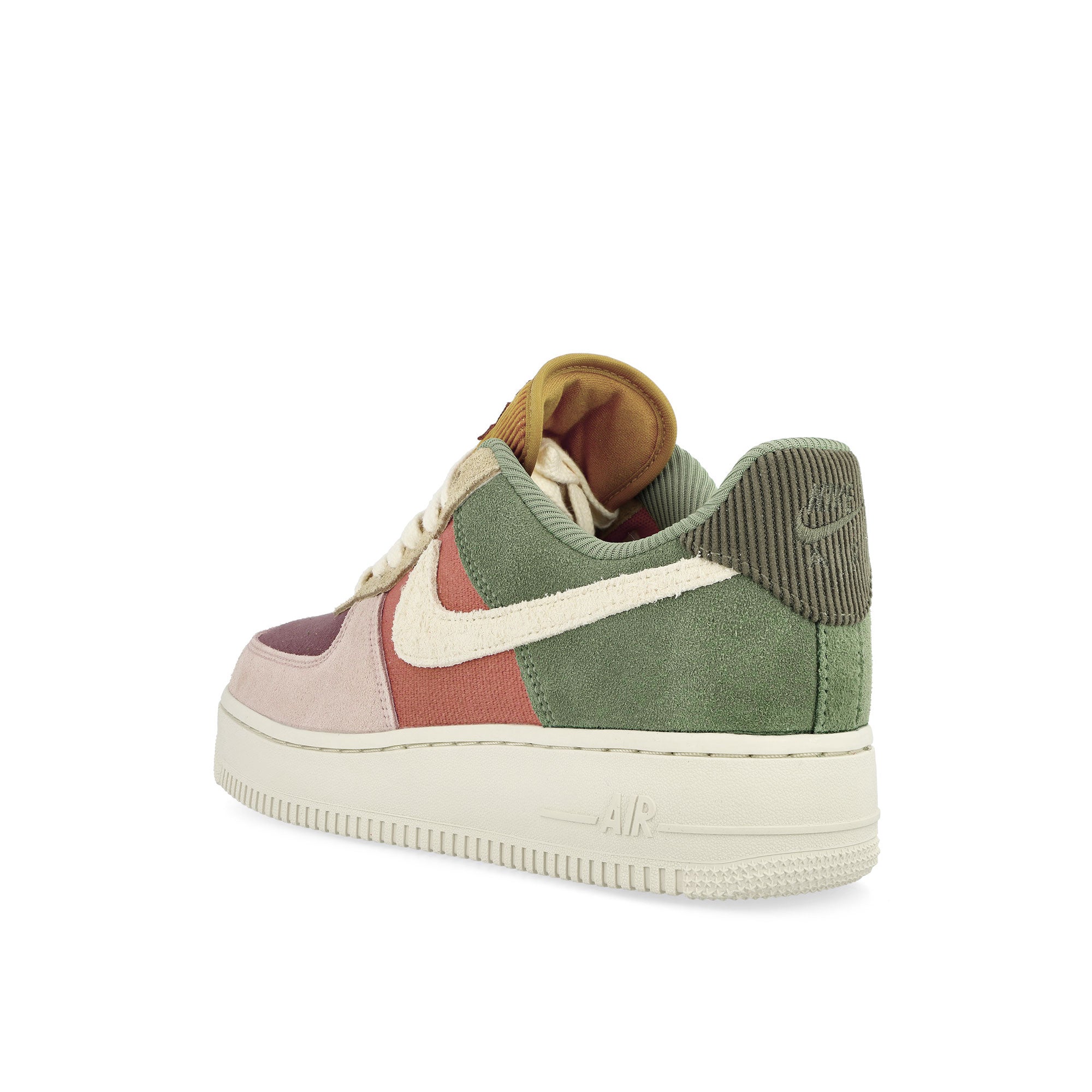 Nike W Air Force 1 '07 LX Oil Green / Pale Ivory - Terra Blush - Sesame Sneakers Material | Overkill