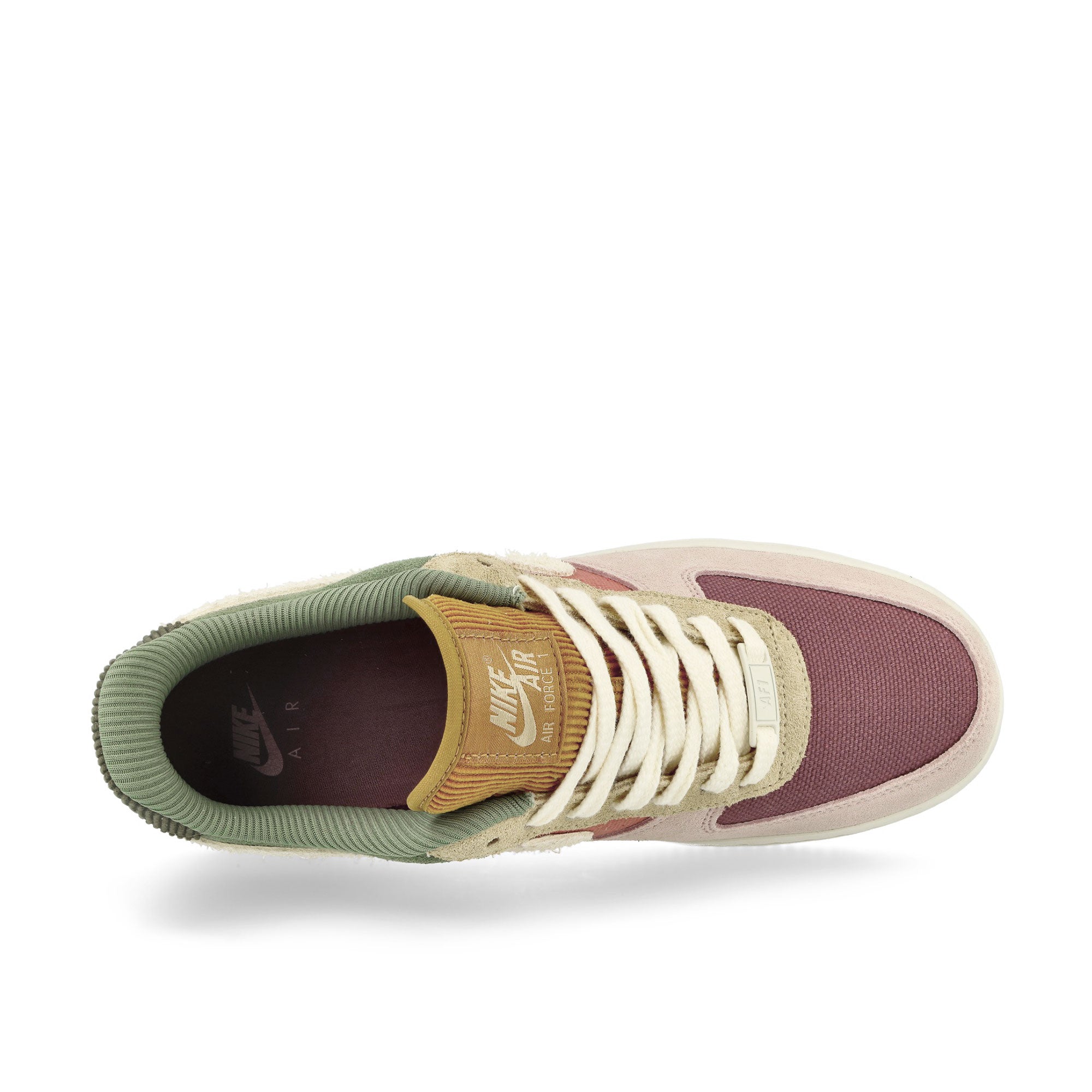 Nike W Air Force 1 '07 LX Oil Green / Pale Ivory - Terra Blush - Sesame Sneakers Detailfoto | Overkill