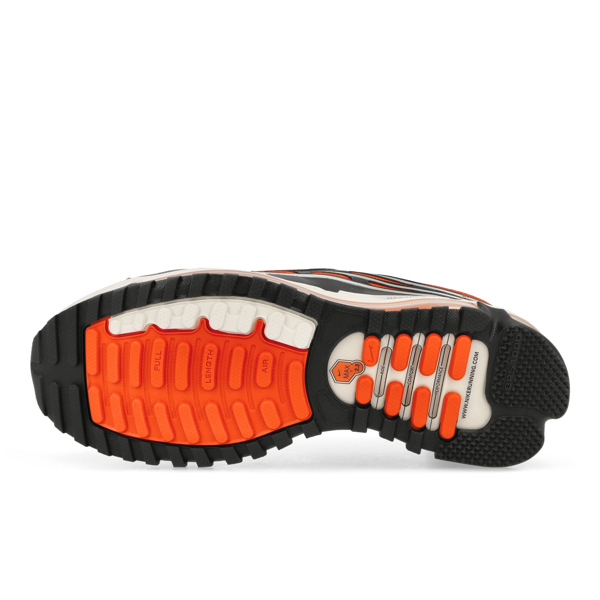 Nike Air Max TL 2.5 Phantom / Total Orange - Dark Smoke Grey Low Top Sneakers Detail View 1 | Overkill