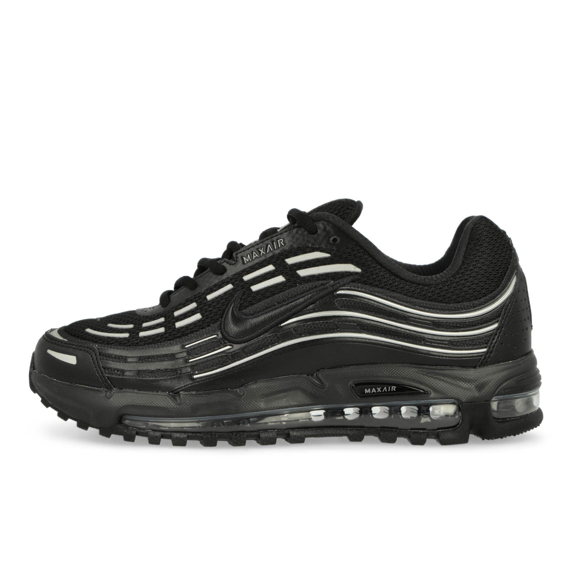 Nike Air Max TL 2.5 Black / Black - Black - Metallic-Silver Low Top Sneakers FZ4110 002 | Overkill