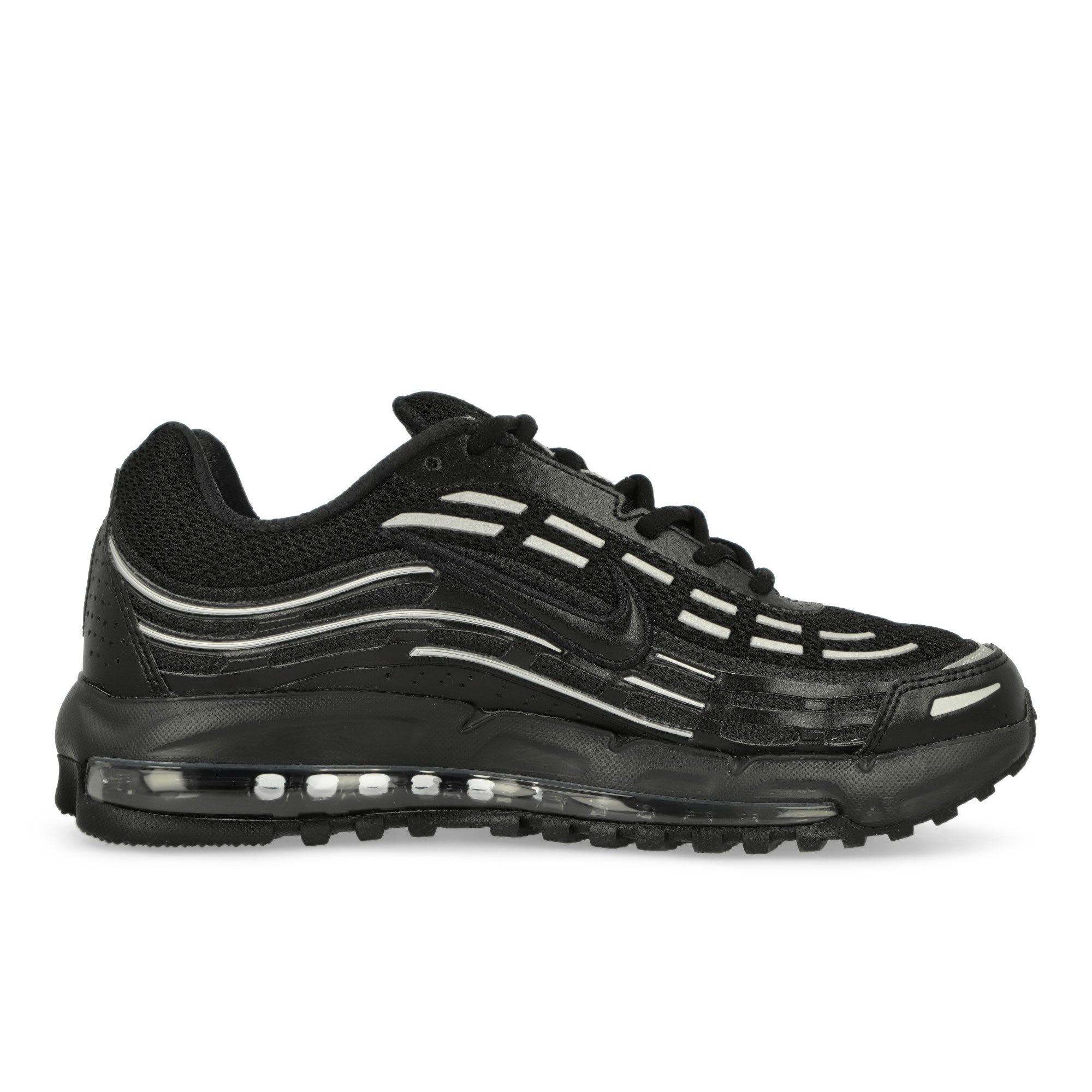Nike Air Max TL 2.5 Black / Black - Black - Metallic-Silver Low Top Sneakers Silhouette | Overkill