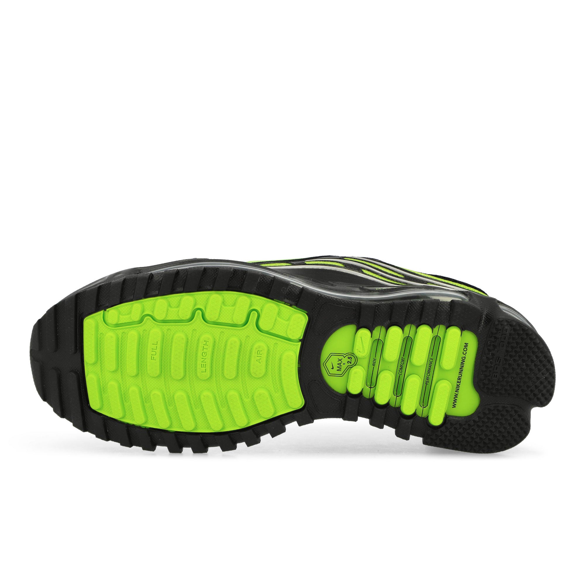 Nike Air Max TL 2.5 Black / Citron - Black Low Top Sneakers Detail View 1 | Overkill