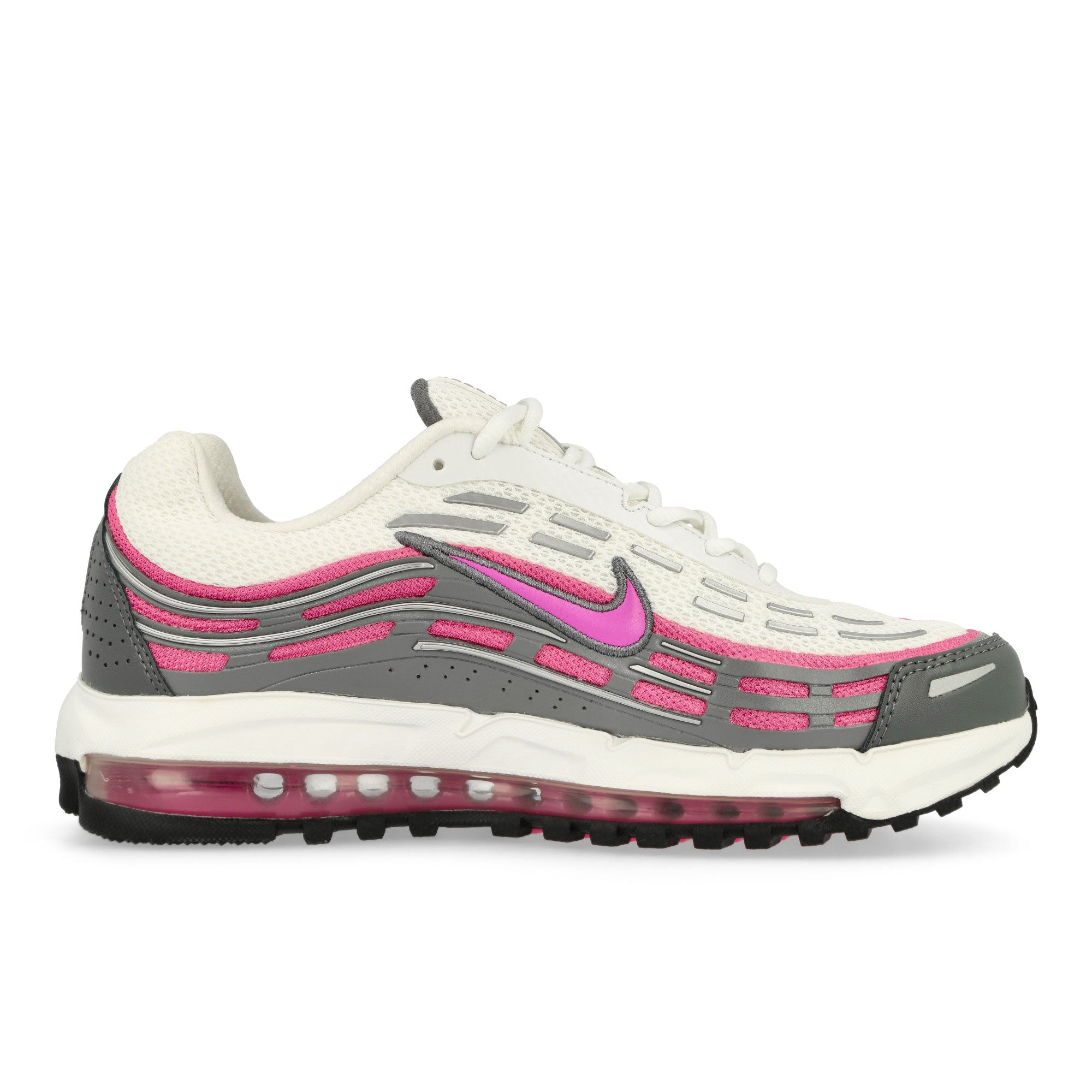 Nike Air Max TL 2.5 Summit White / Playful Pink - Smoke Grey Low Top Sneakers Silhouette | Overkill