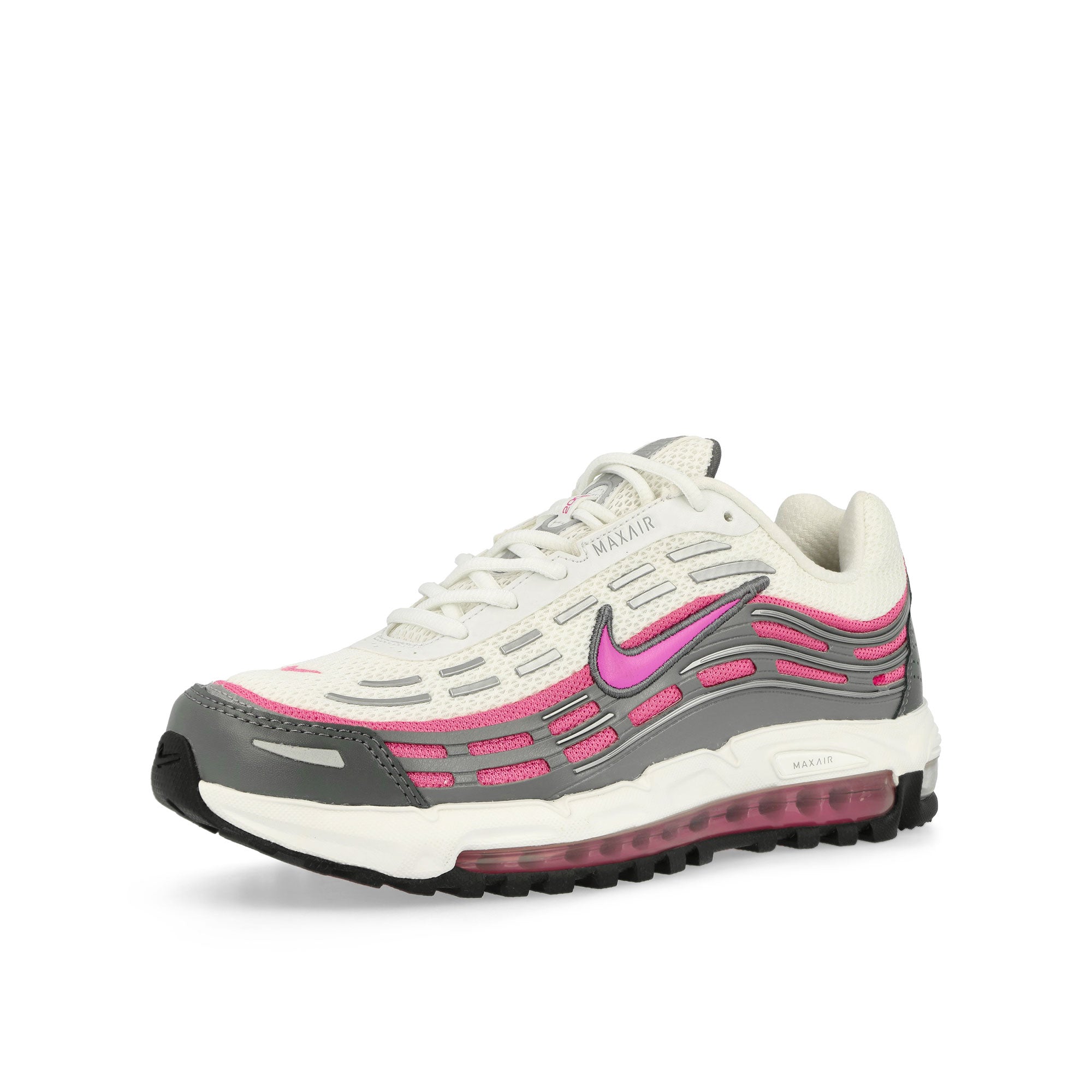 Nike Air Max TL 2.5 Summit White / Playful Pink - Smoke Grey Low Top Sneakers Close Up | Overkill