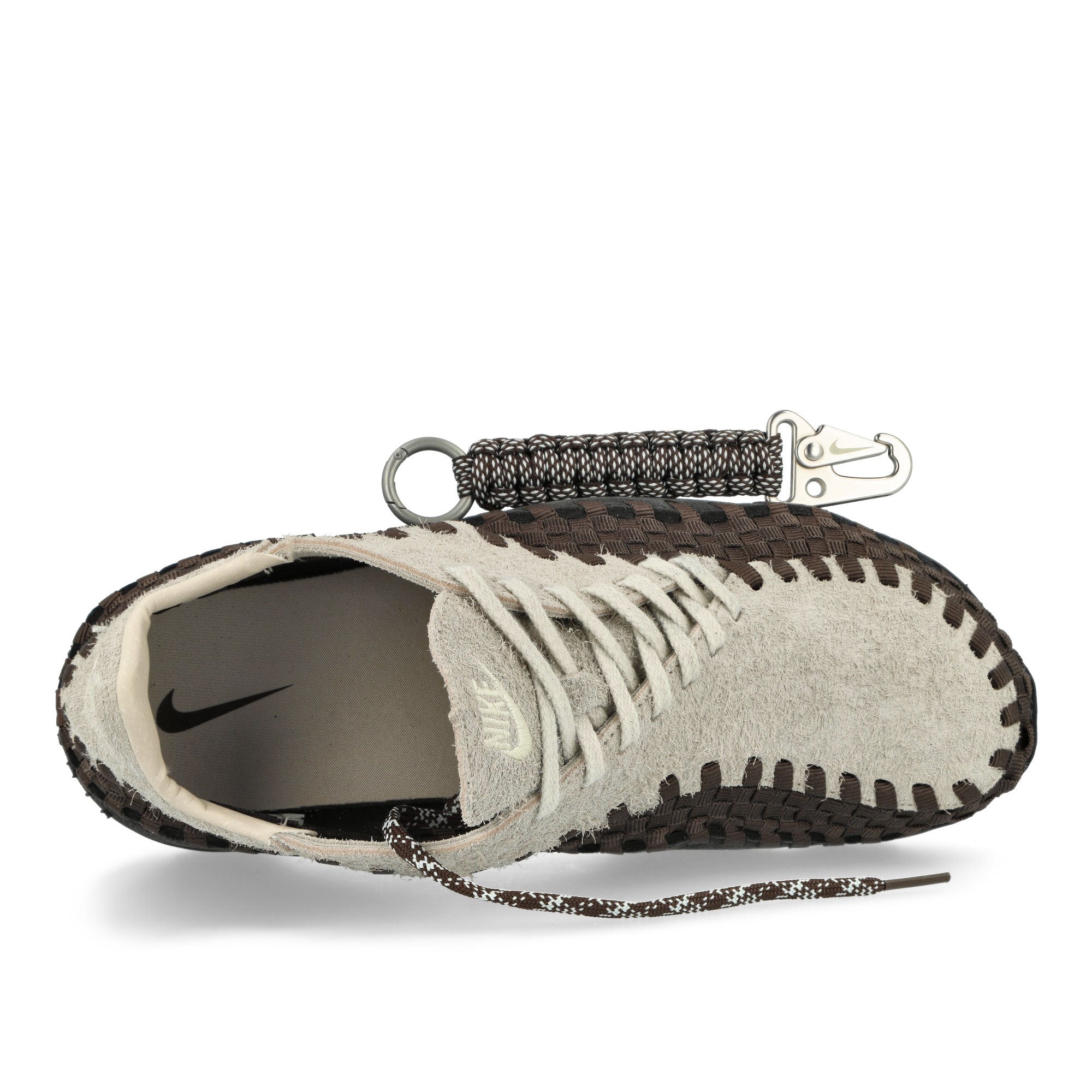 Nike Air Footscape Woven Light Orewood Brown / Coconut Milk Low Top Sneakers Detailfoto | Overkill