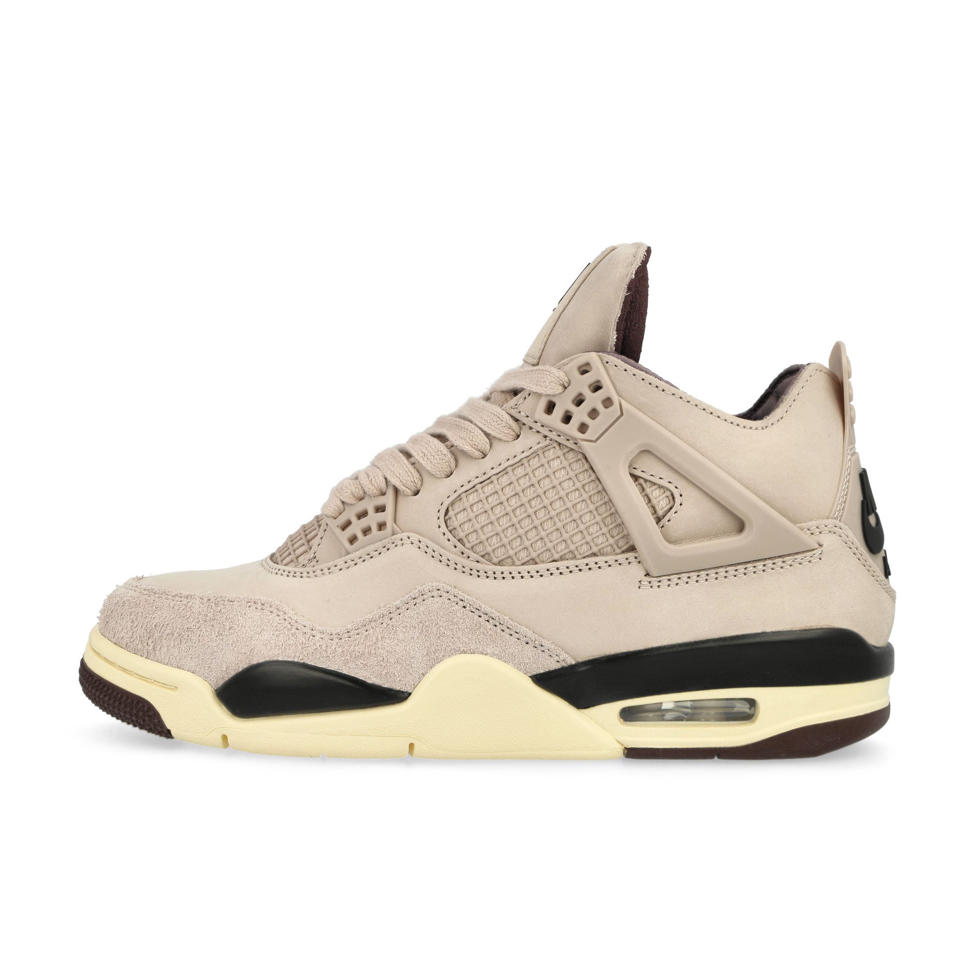 Jordan 4 Retro Fossil Stone / Mtlc Pewter - Burgundy Crush High Top Sneakers FZ4810 200 | Overkill