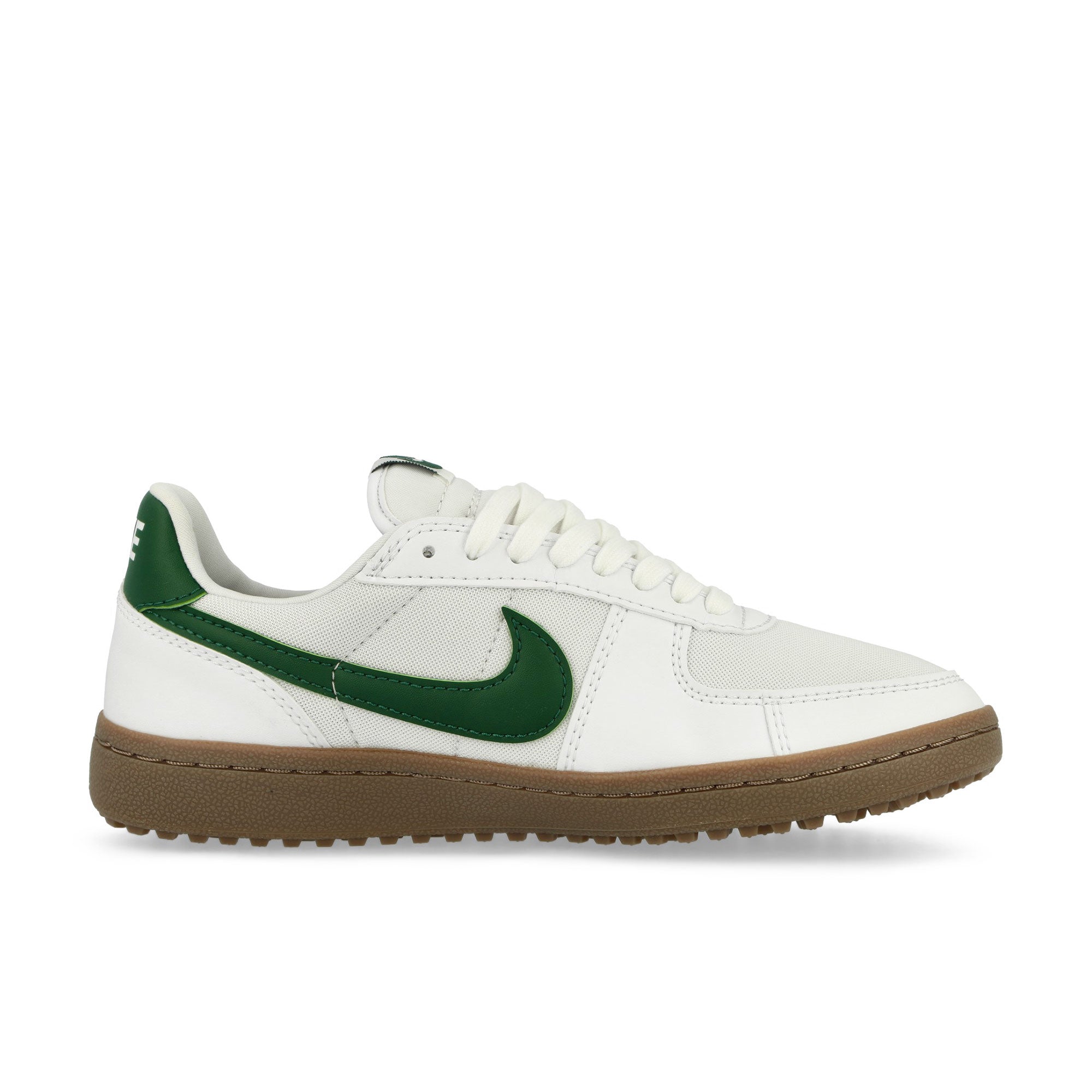Nike Wmns Field General White / Gorge Green-Gum Dark Brown Low Top Sneakers Silhouette | Overkill