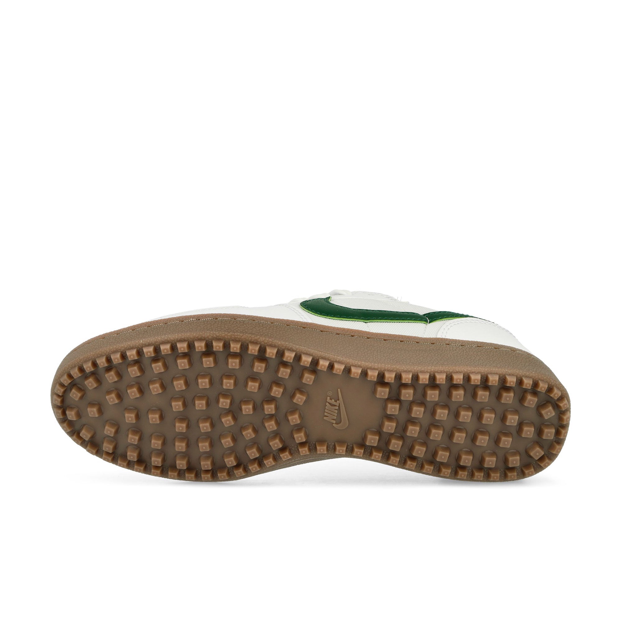 Nike Wmns Field General White / Gorge Green-Gum Dark Brown Low Top Sneakers Detail View 1 | Overkill