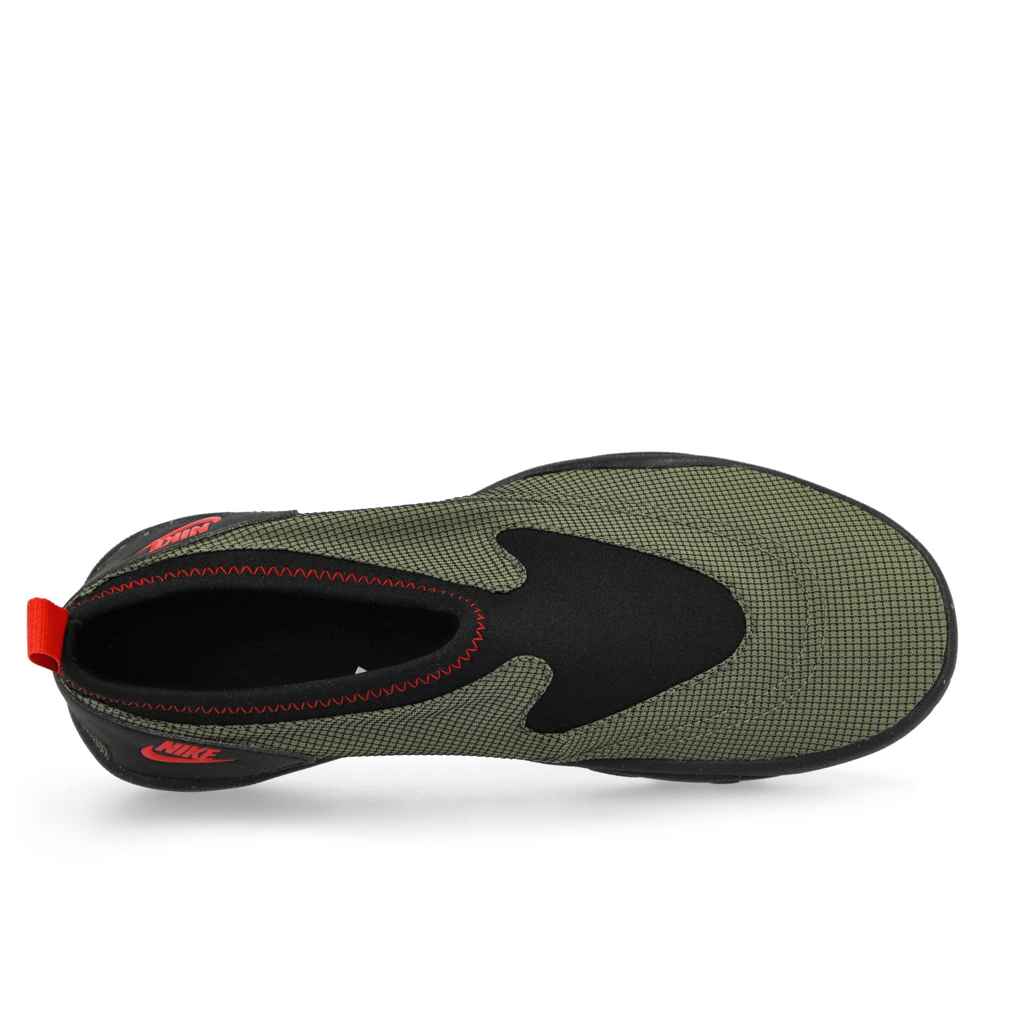 Nike Aqua Turf Medium Olive / University Red - Black Low Top Sneakers Detailfoto | Overkill