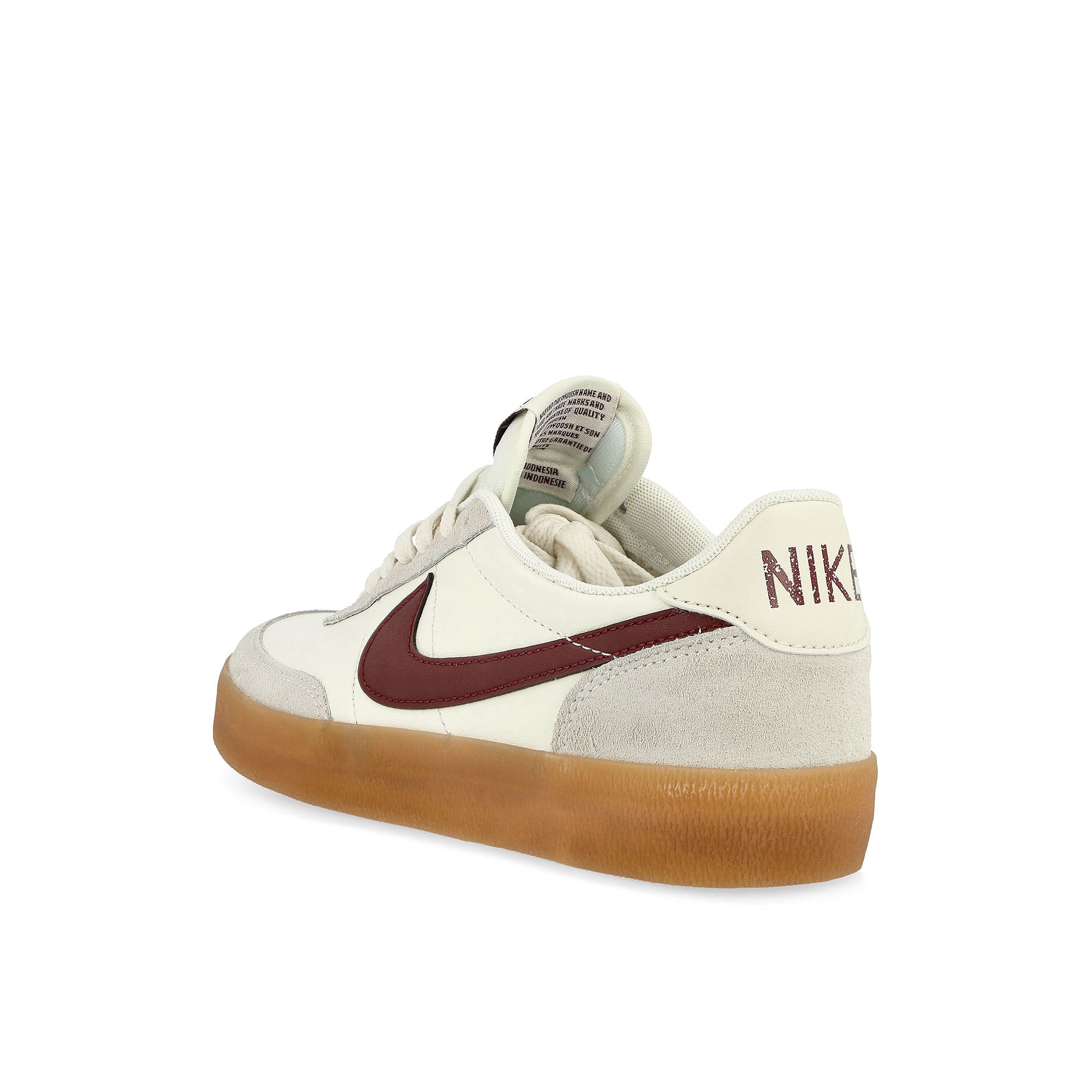 Nike W Killshot 2 Sail / Night Maroon - Gum Yellow Low Top Sneakers Material | Overkill