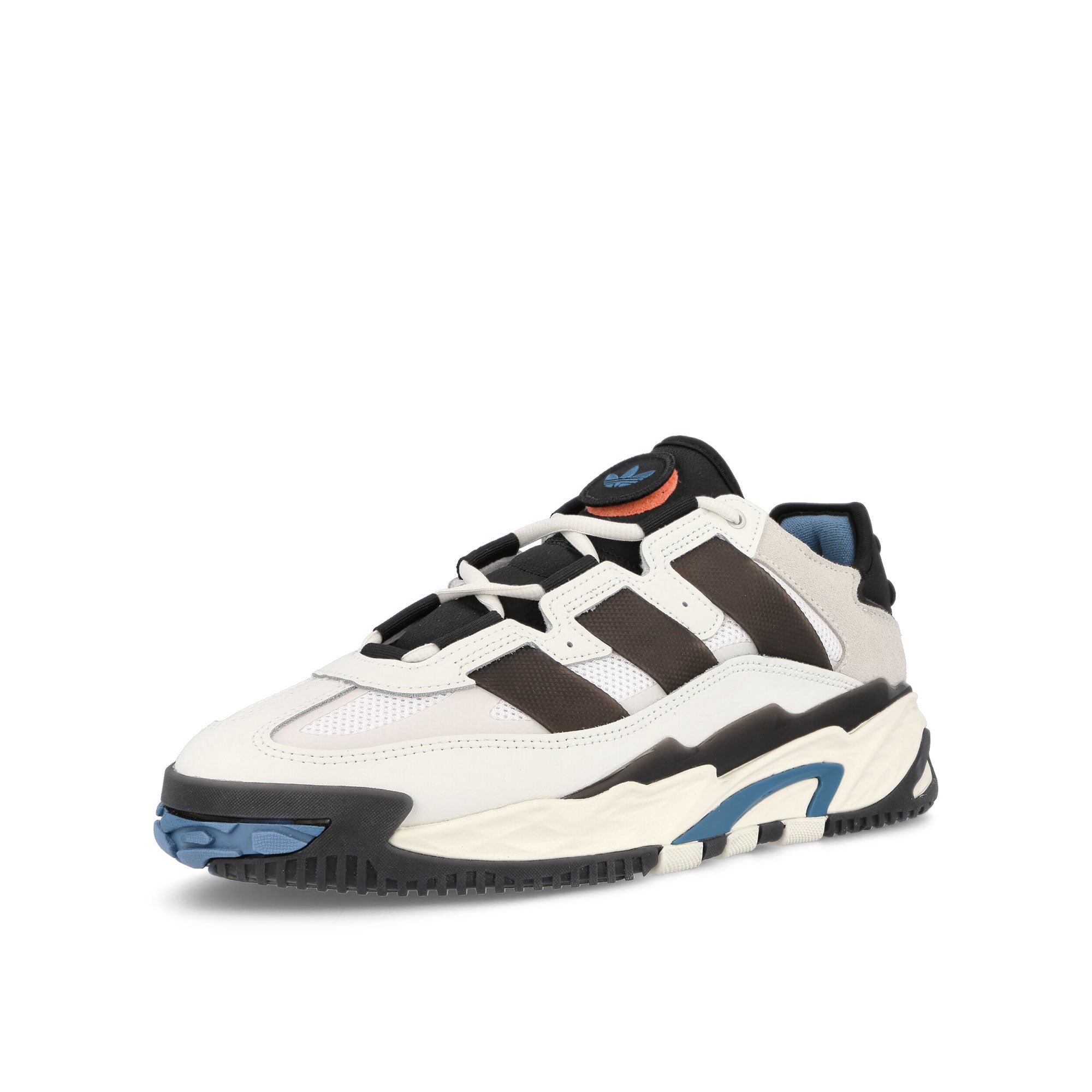 adidas Niteball Crystal White-Core Black-White Tint Sneakers Close Up | Overkill