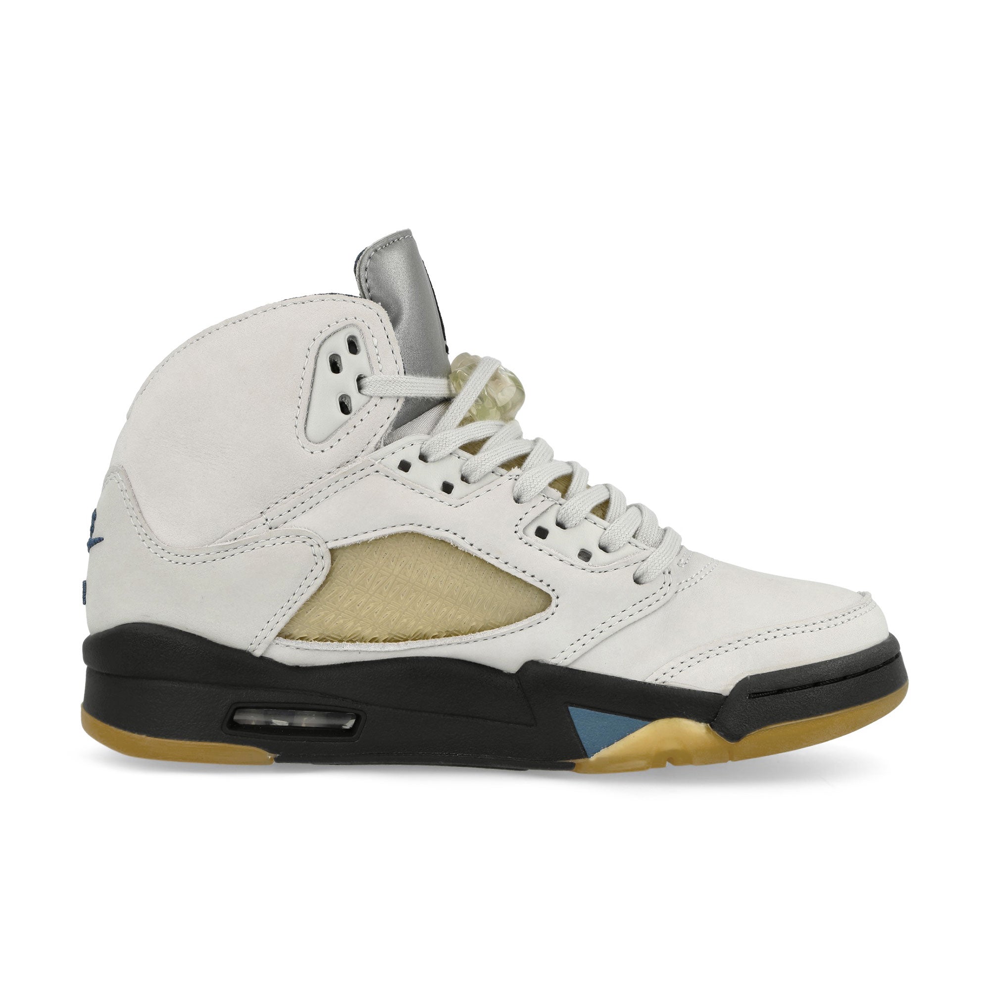 Jordan Wmns Air Jordan 5 Photon Dust / Black - Diffused Blue High Top Sneakers Silhouette | Overkill