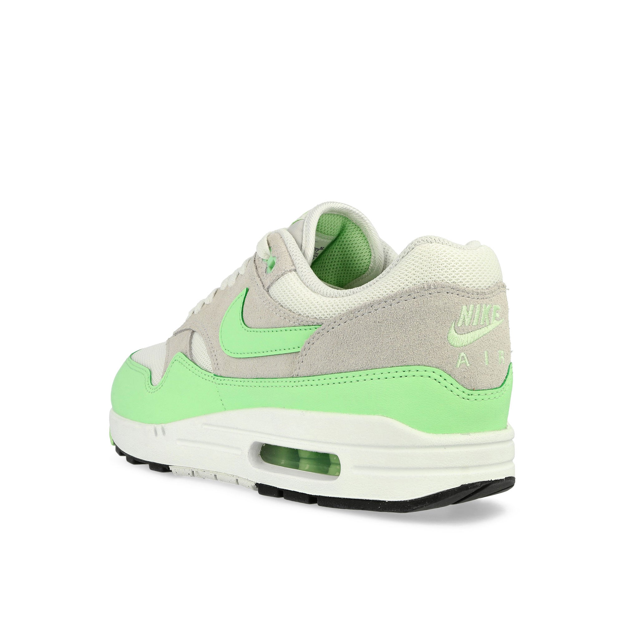 Nike Air Max 1 Essential Summit White / Vapor Green - Photon Dust Low Top Sneakers Material | Overkill
