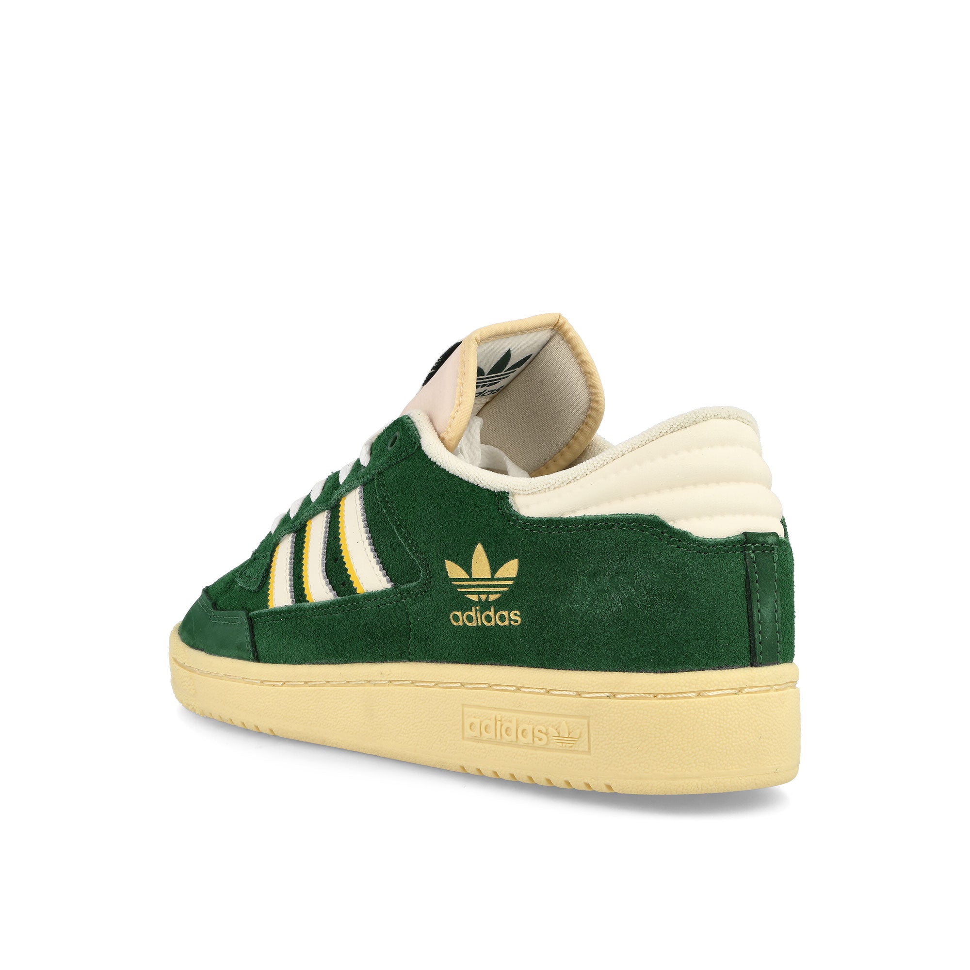 adidas Centennial 85 Lo Collegiate Green / Chalk White / Easy Yellow Low Top Sneakers Material | Overkill