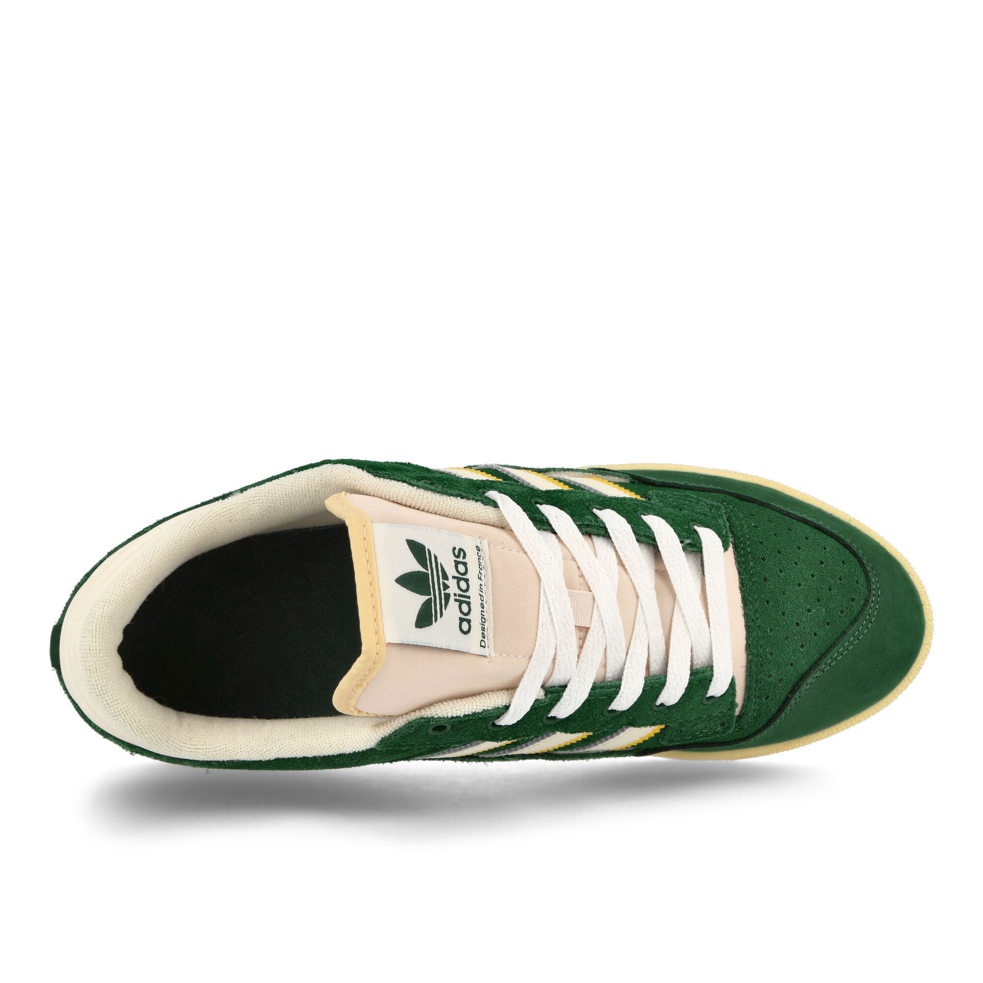 adidas Centennial 85 Lo Collegiate Green / Chalk White / Easy Yellow Low Top Sneakers Detailfoto | Overkill