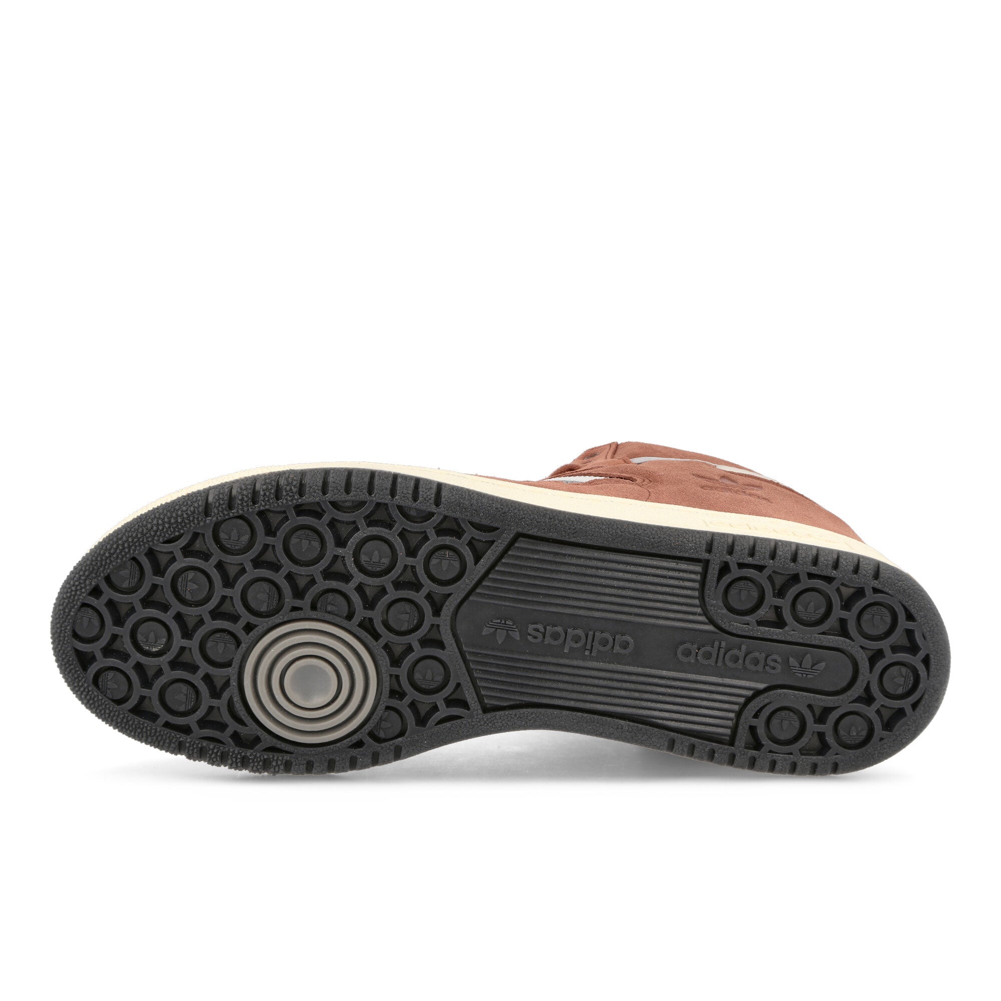 adidas Centennial 85 Hi Wild Sepia-Crystal White-Chalk White High Top Sneakers Detail View 1 | Overkill