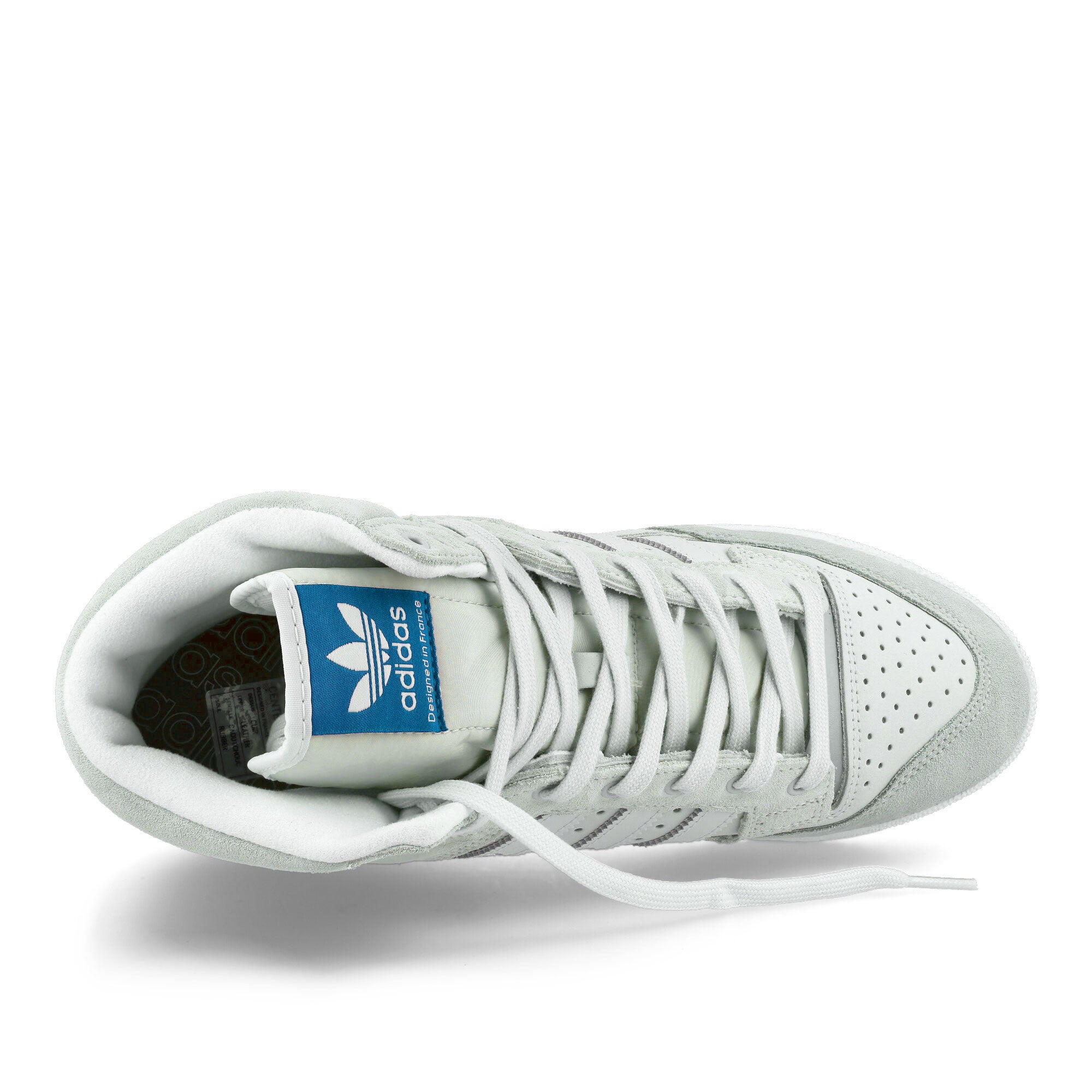 adidas centennial 85 hi Cl Grey-Cry White-Light Grey High Top Sneakers Detailfoto | Overkill