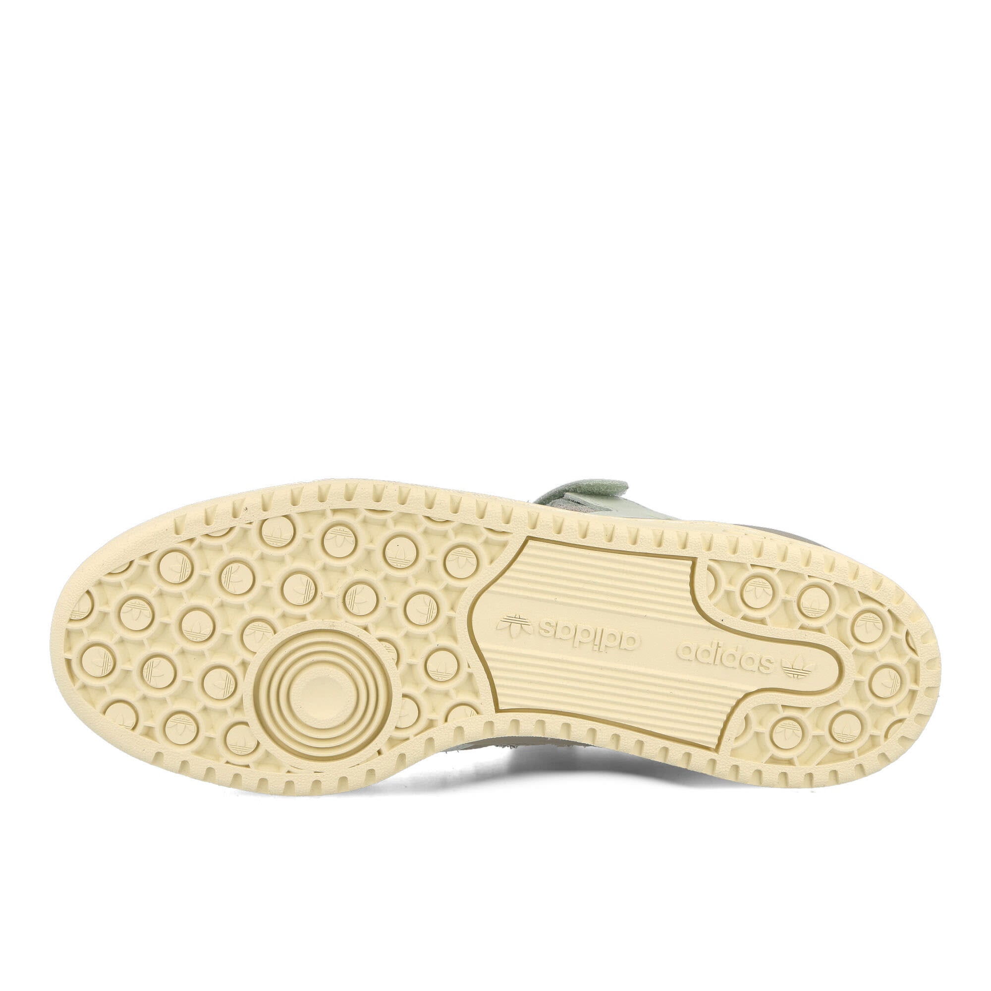 adidas Forum 84 Low Linen Green-Metal Grey-Cream White Sneakers Detail View 1 | Overkill