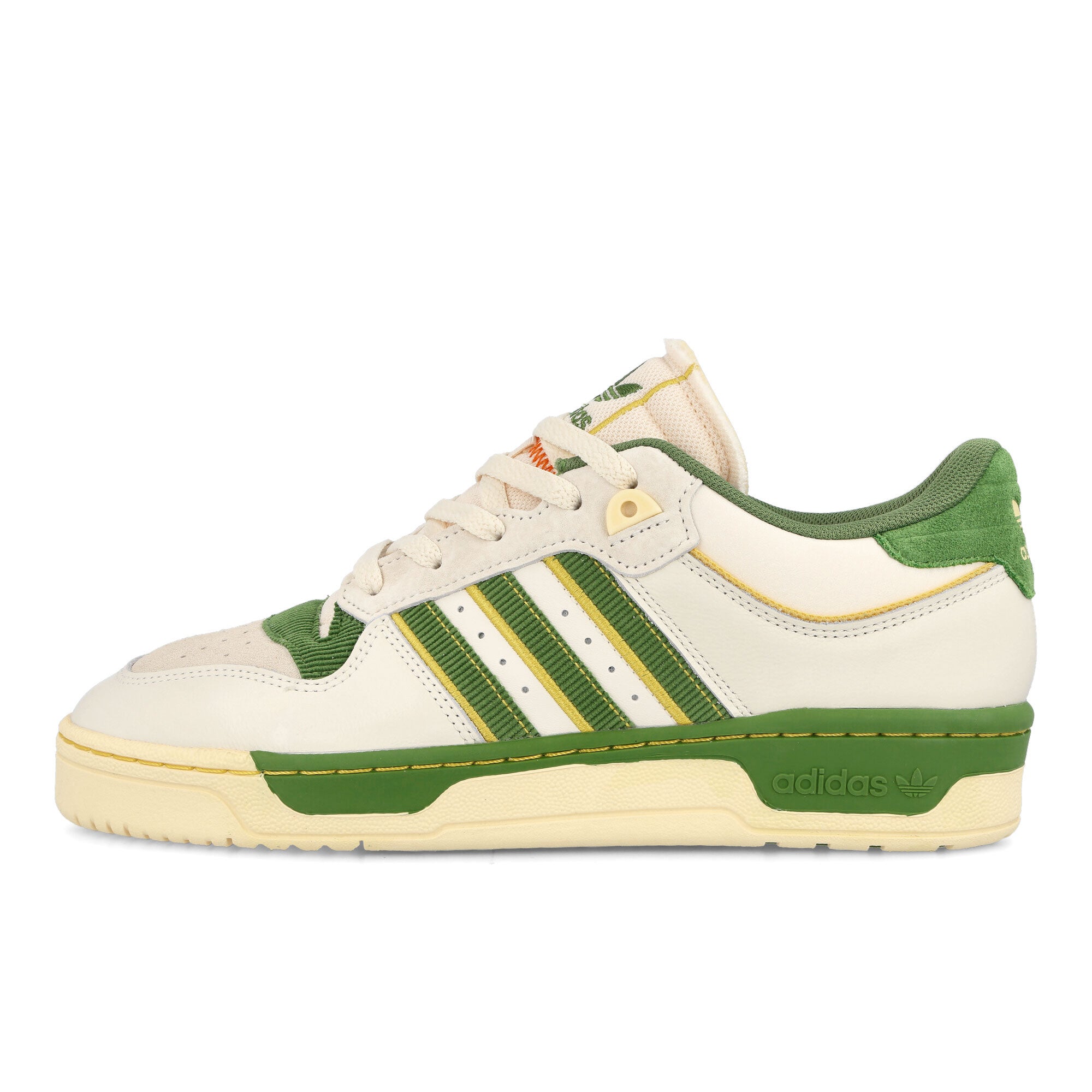adidas Rivalry Low 86 Chalk White / Grey Green / Hazy Yellow Sneakers FZ6318 | Overkill