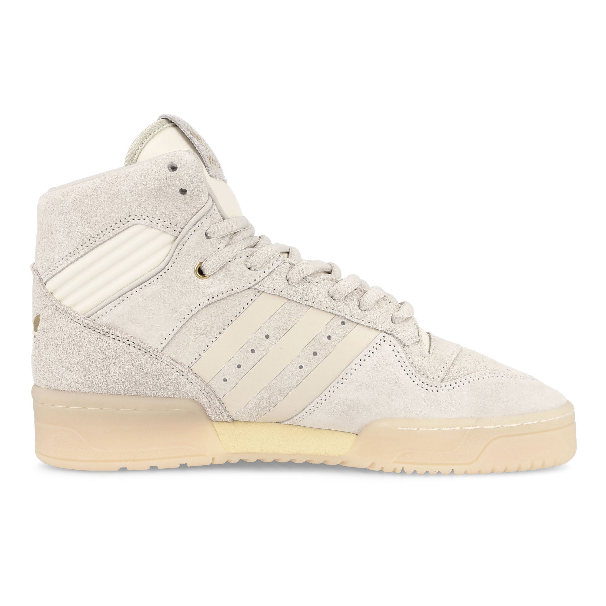 adidas Rivalry Hi Off White-Core White-Easy Yellow High Top Sneakers Silhouette | Overkill