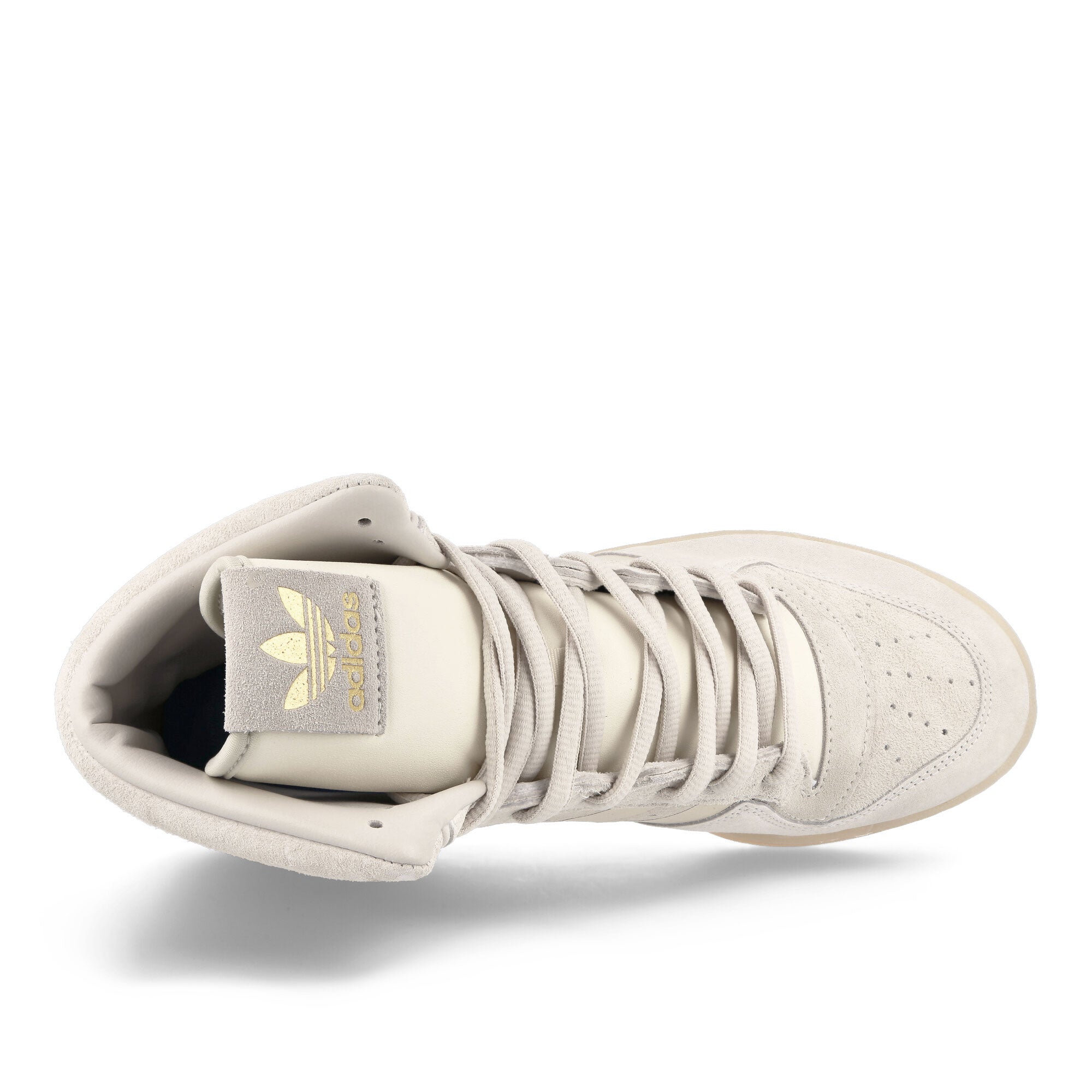 adidas Rivalry Hi Off White-Core White-Easy Yellow High Top Sneakers Detailfoto | Overkill