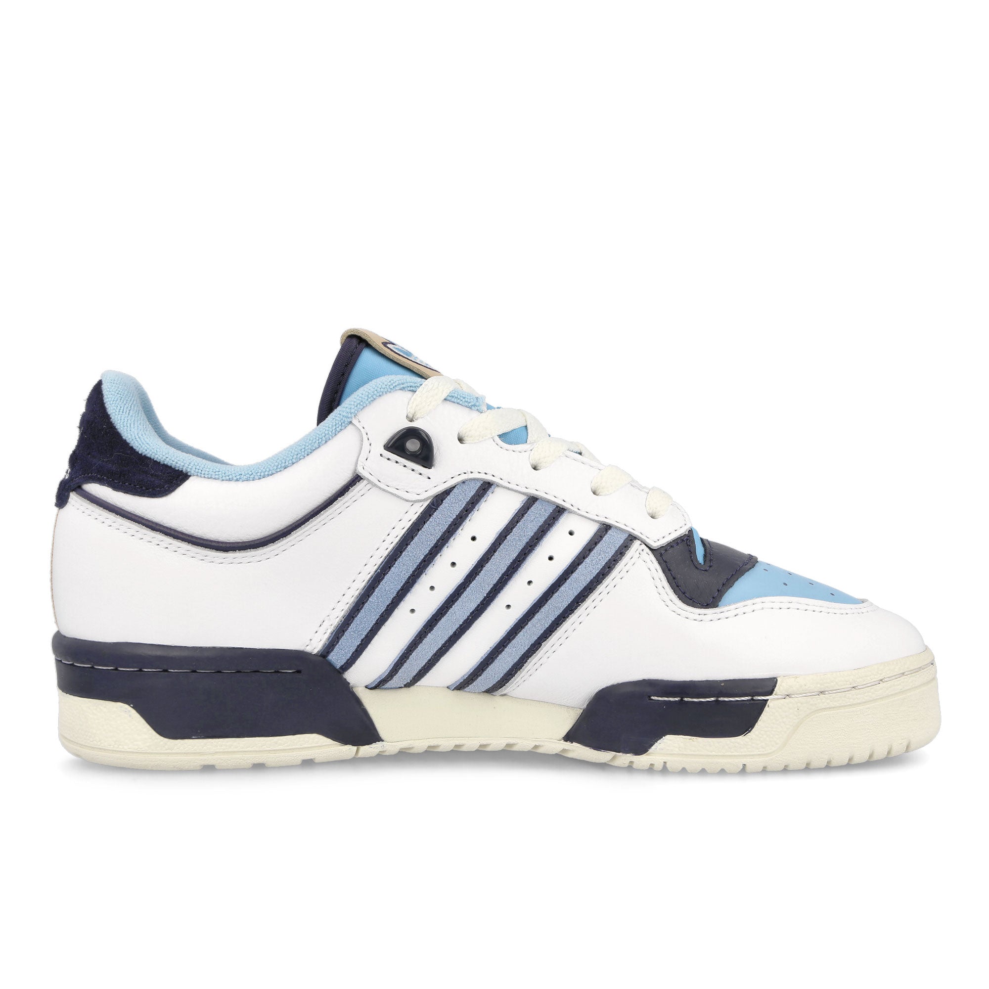 adidas Rivalry Low 86 Footwear White-Clear Blue-Shanav Low Top Sneakers Silhouette | Overkill