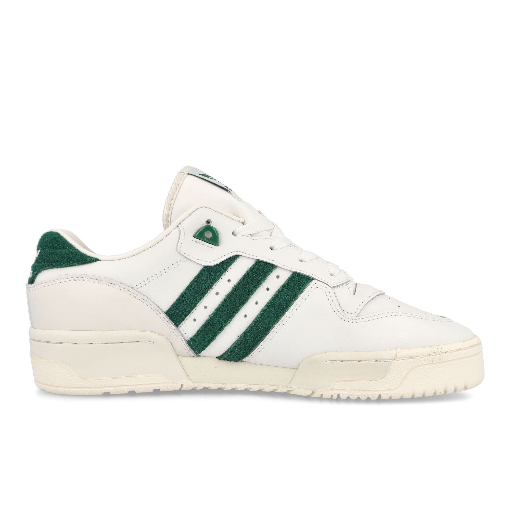 adidas Rivalry Low White Tint-Dark Green-Off White Sneakers Silhouette | Overkill