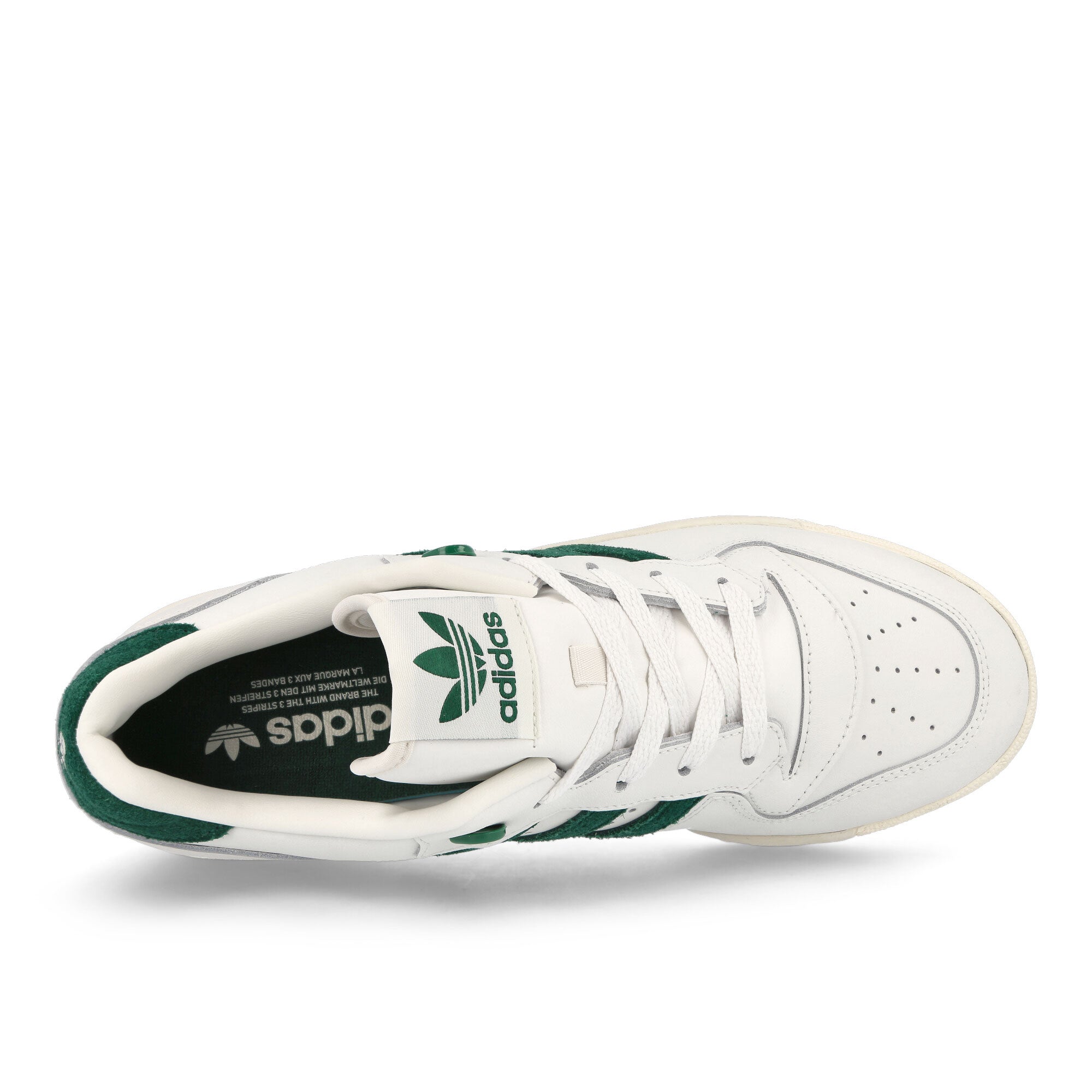 adidas Rivalry Low White Tint-Dark Green-Off White Sneakers Detailfoto | Overkill