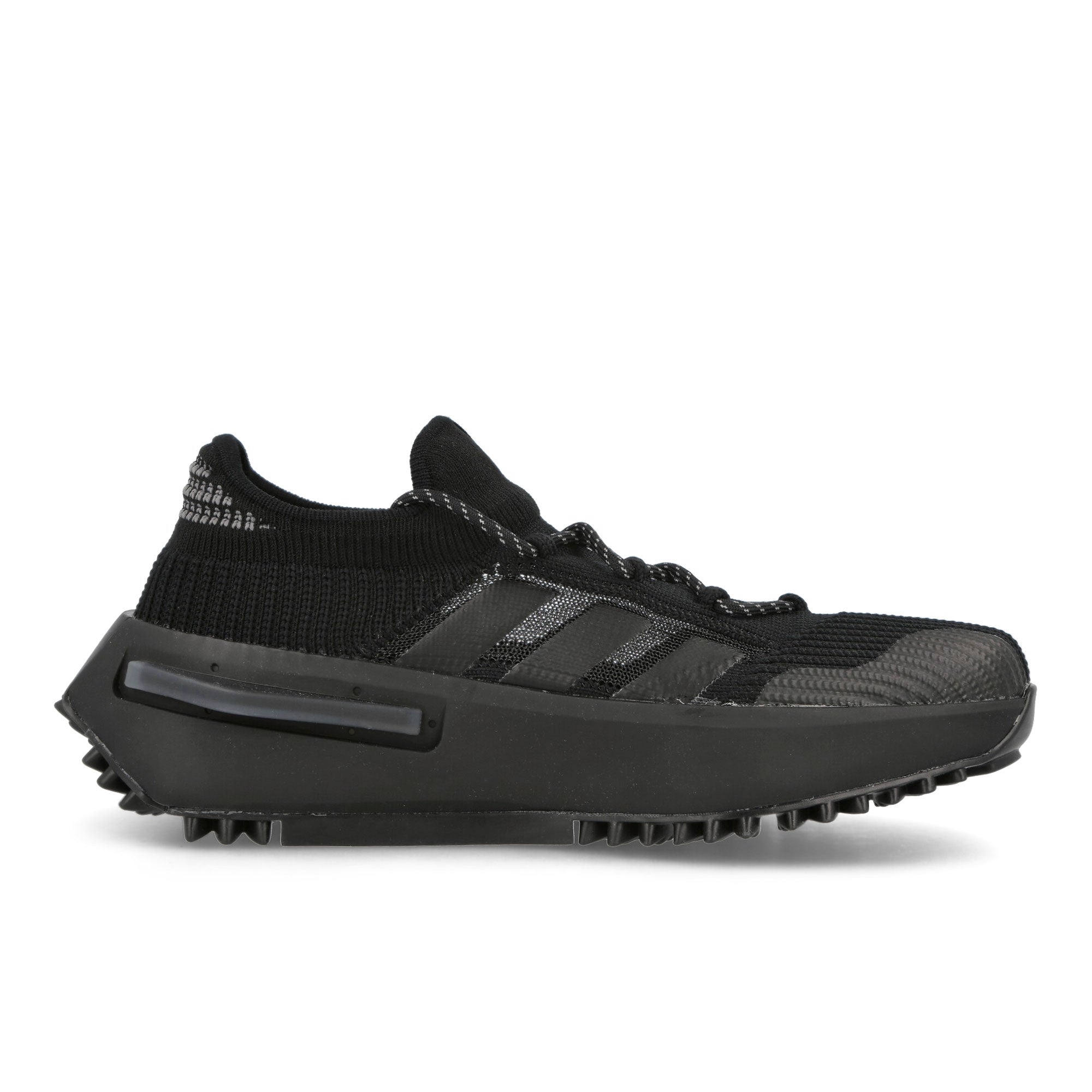 adidas NMD_S1 Core Black-Core Black Low Top Sneakers Silhouette | Overkill
