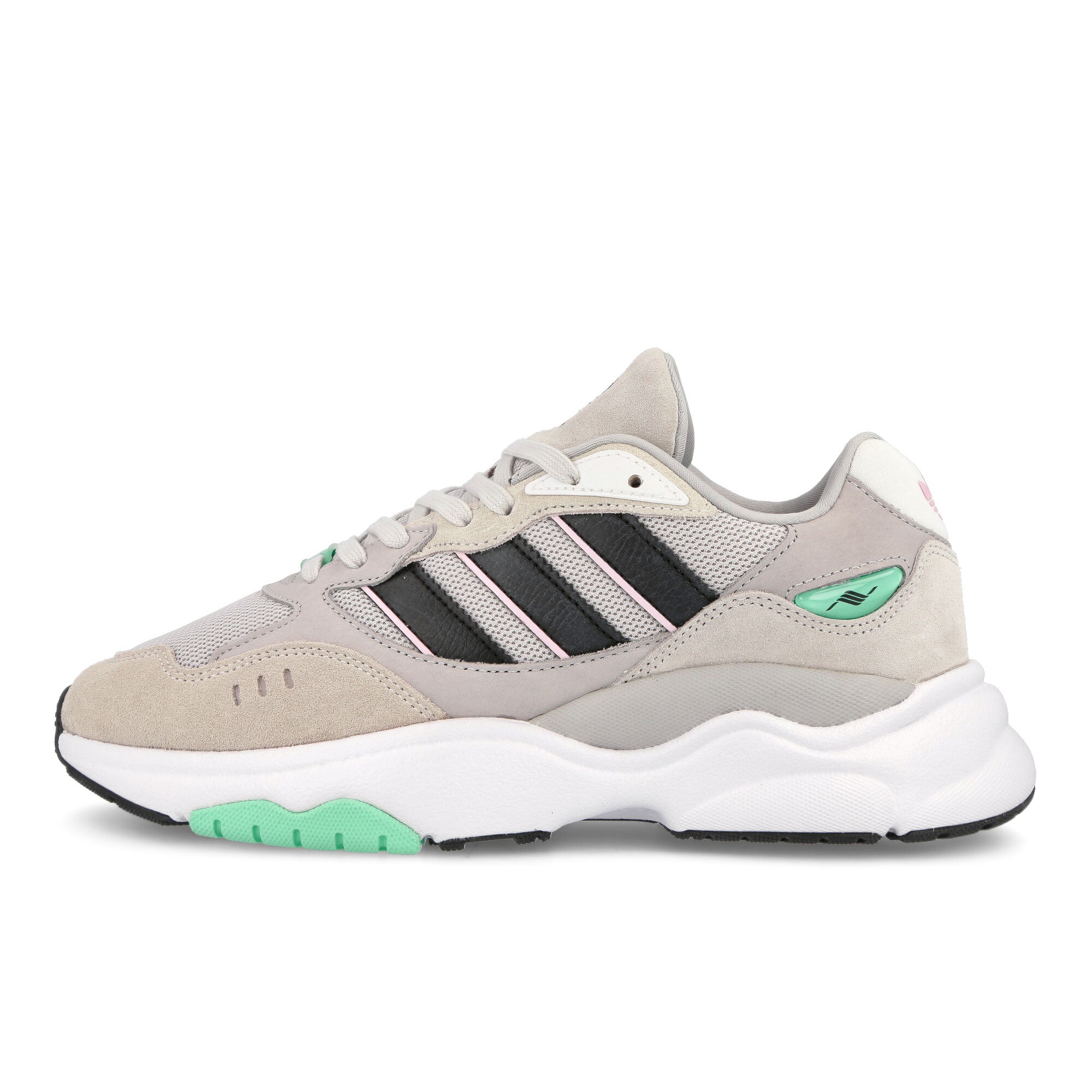 adidas Retropy F90 Light Solid Grey-Core Black-True Pink Sneakers FZ6602 | Overkill