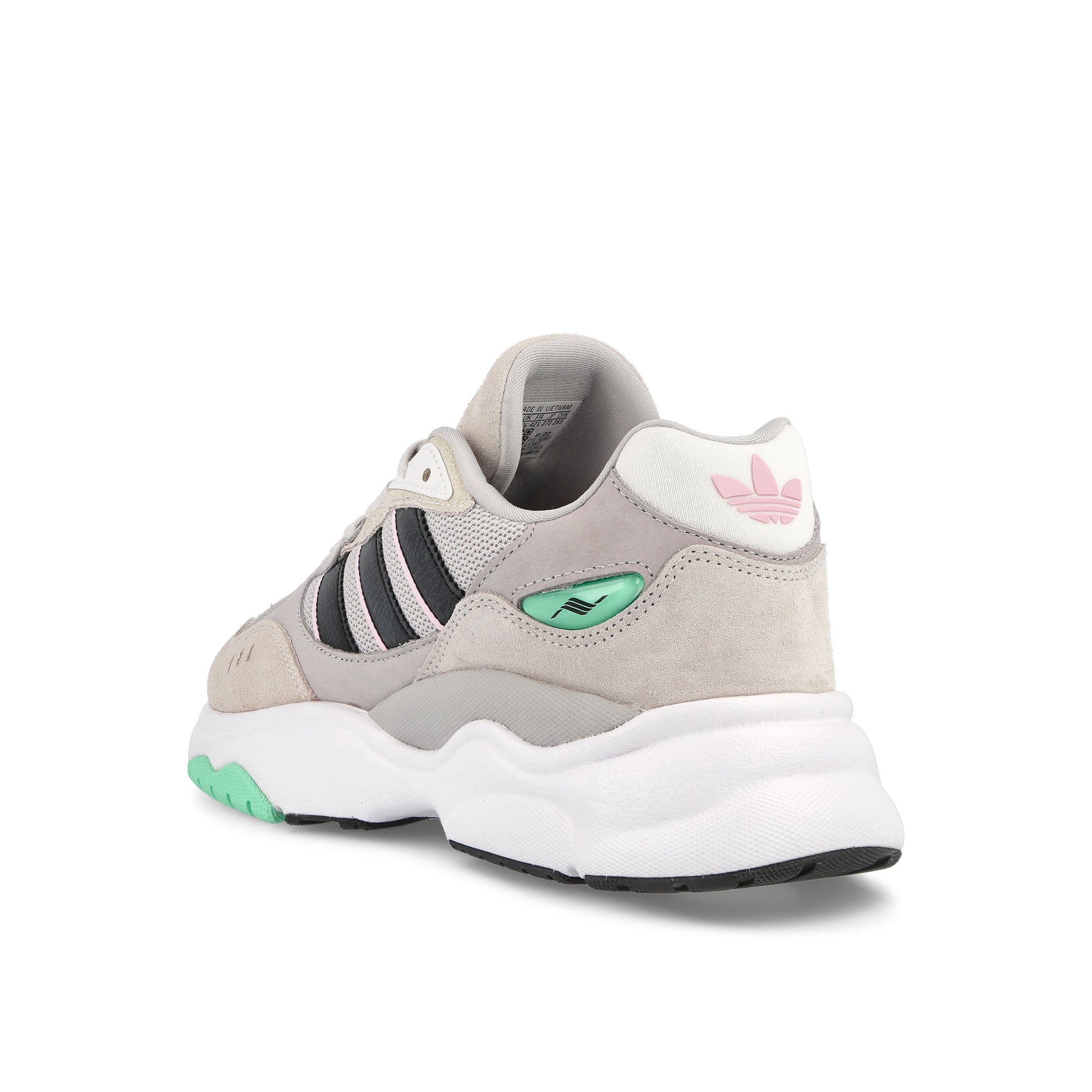 adidas Retropy F90 Light Solid Grey-Core Black-True Pink Sneakers Material | Overkill