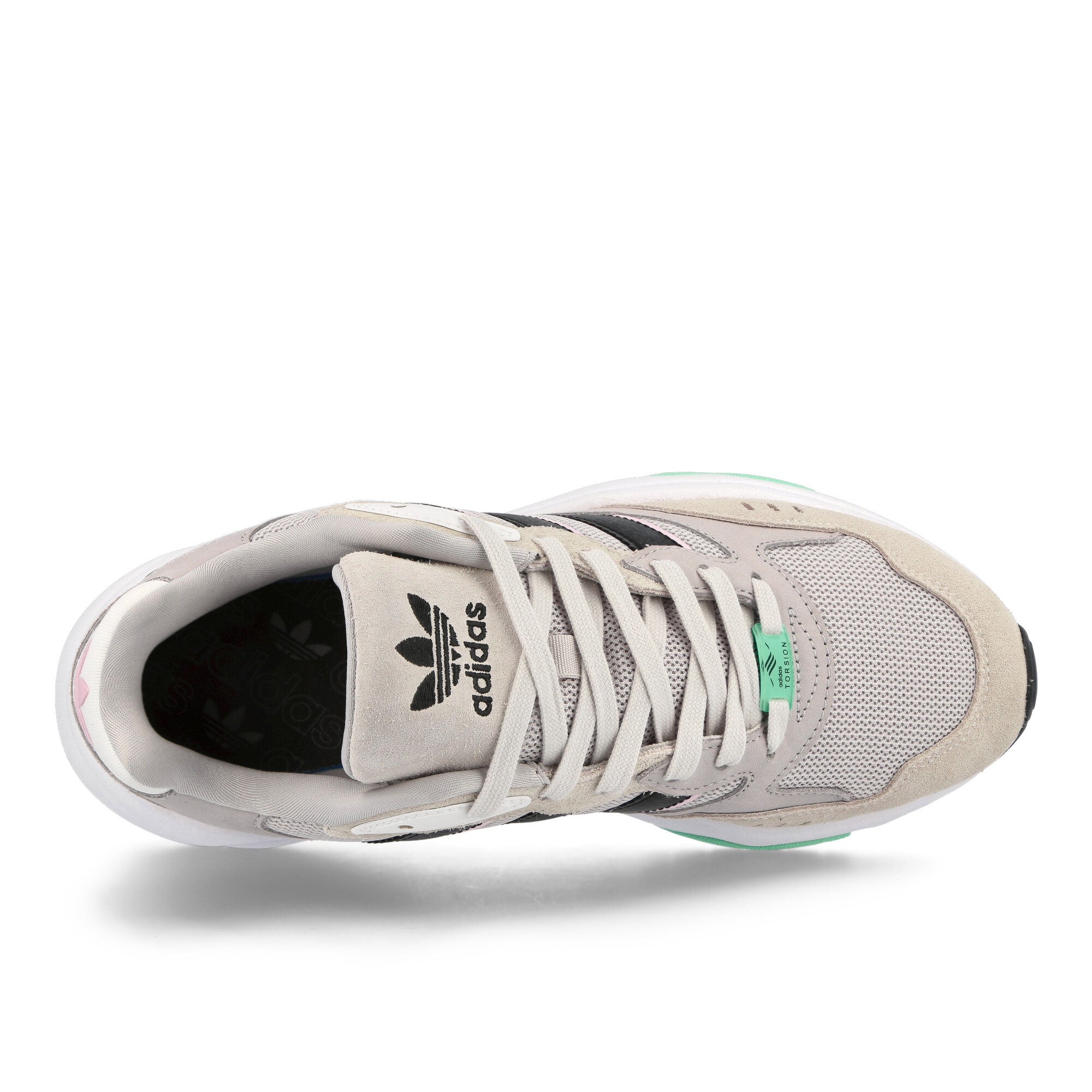 adidas Retropy F90 Light Solid Grey-Core Black-True Pink Sneakers Detailfoto | Overkill