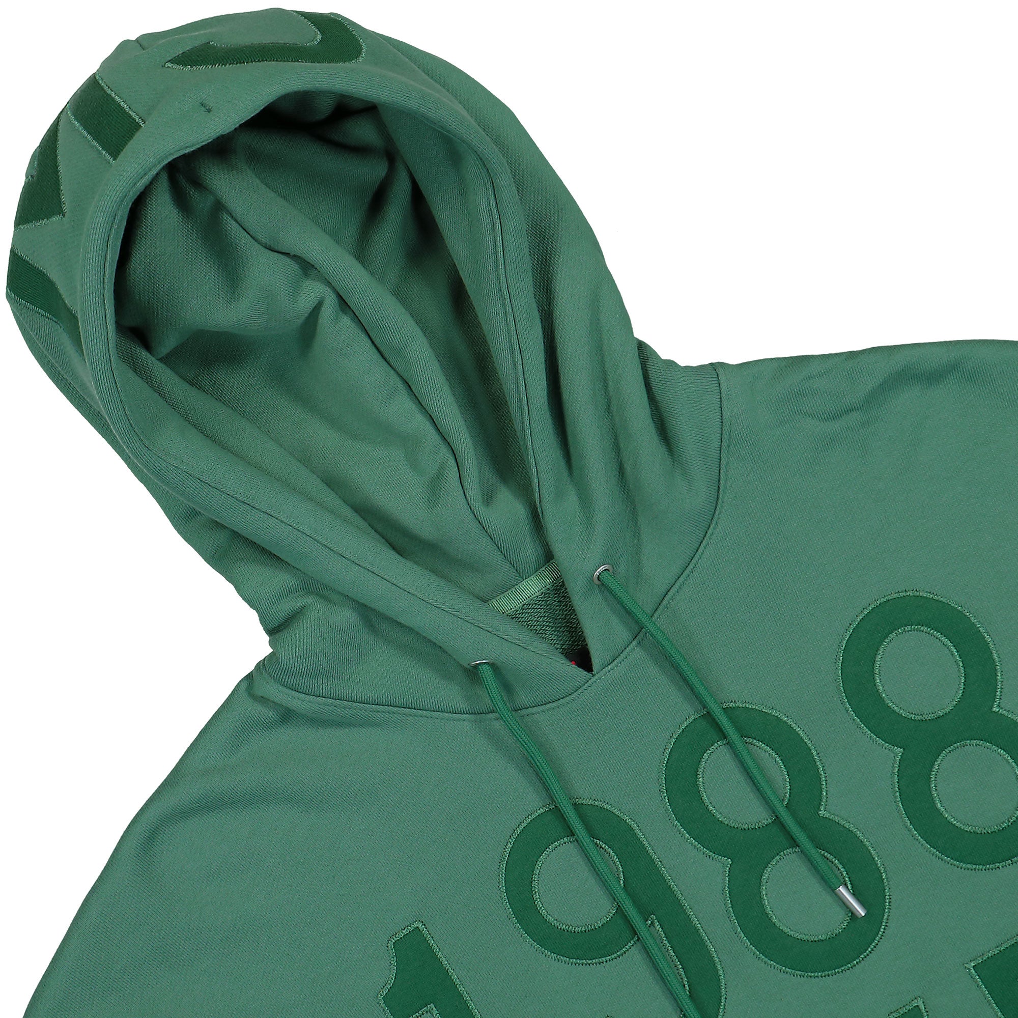 Jordan Fleece Hoodie Green Stone Hoodies Material | Overkill