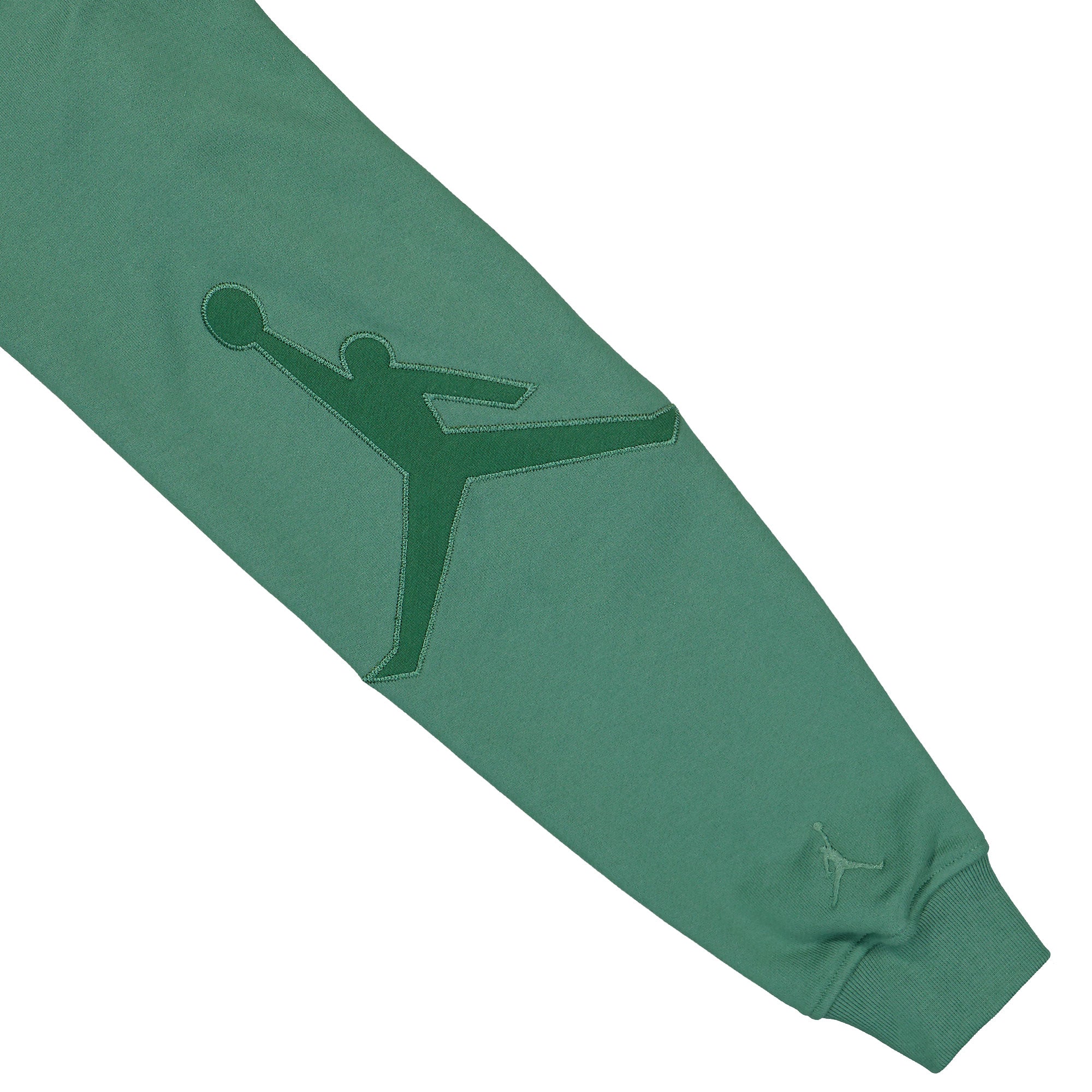 Jordan Fleece Hoodie Green Stone Hoodies Detail view 1 | Overkill