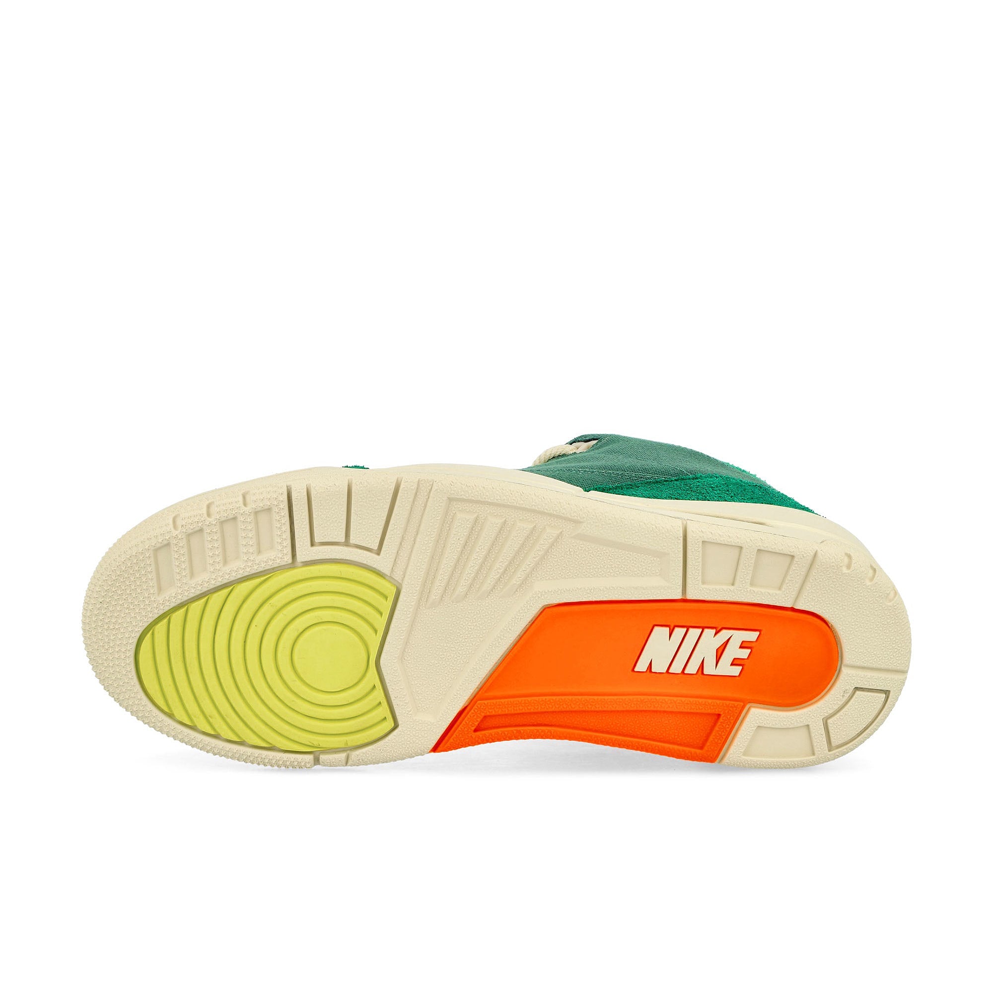 Jordan 3 Retro OG SP Bicoastal / Black-Malachite - Fossil High Top Sneakers Detail View 1 | Overkill