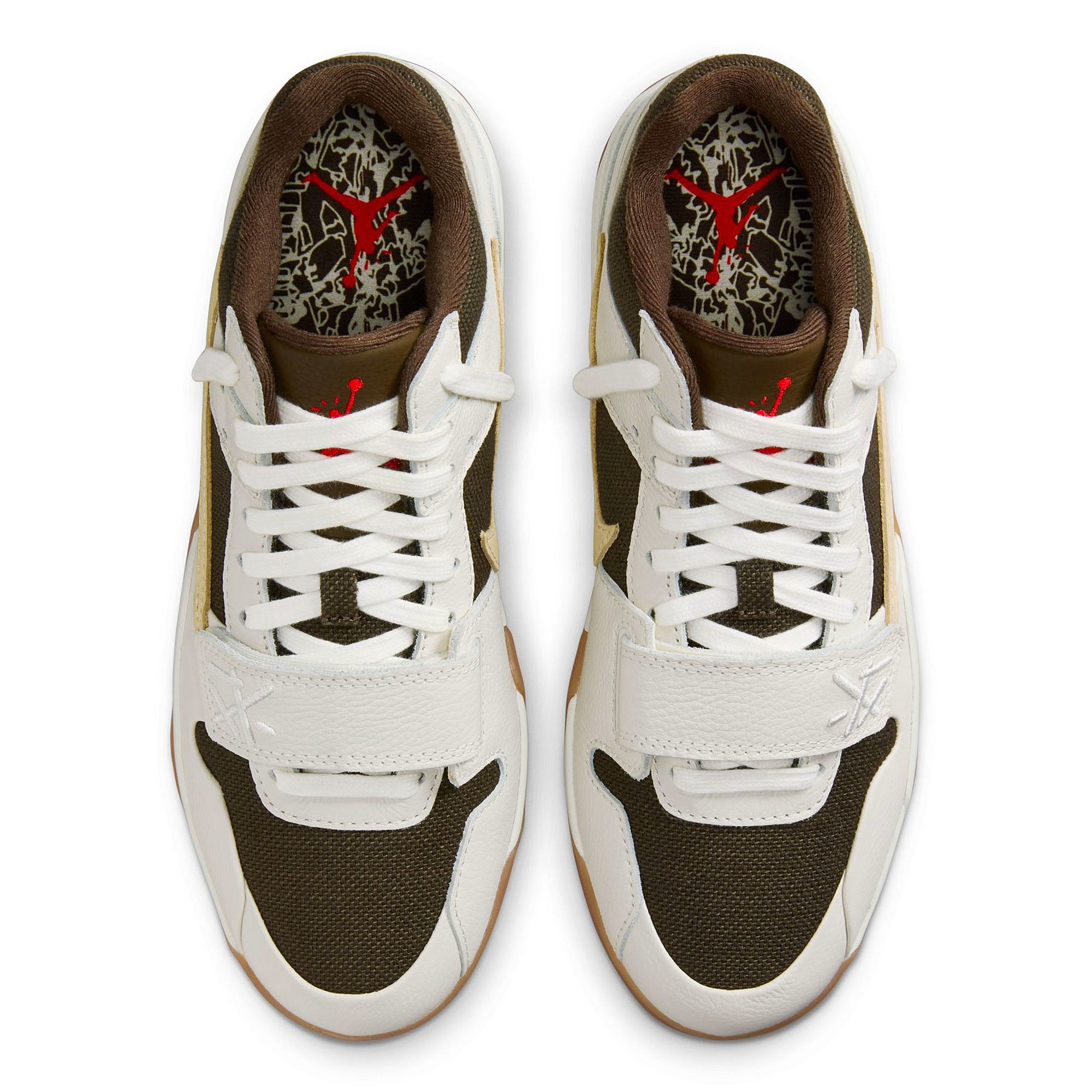 Jordan Jumpman Jack Sail / Muslin - Dark Mocha Close-up | Overkill