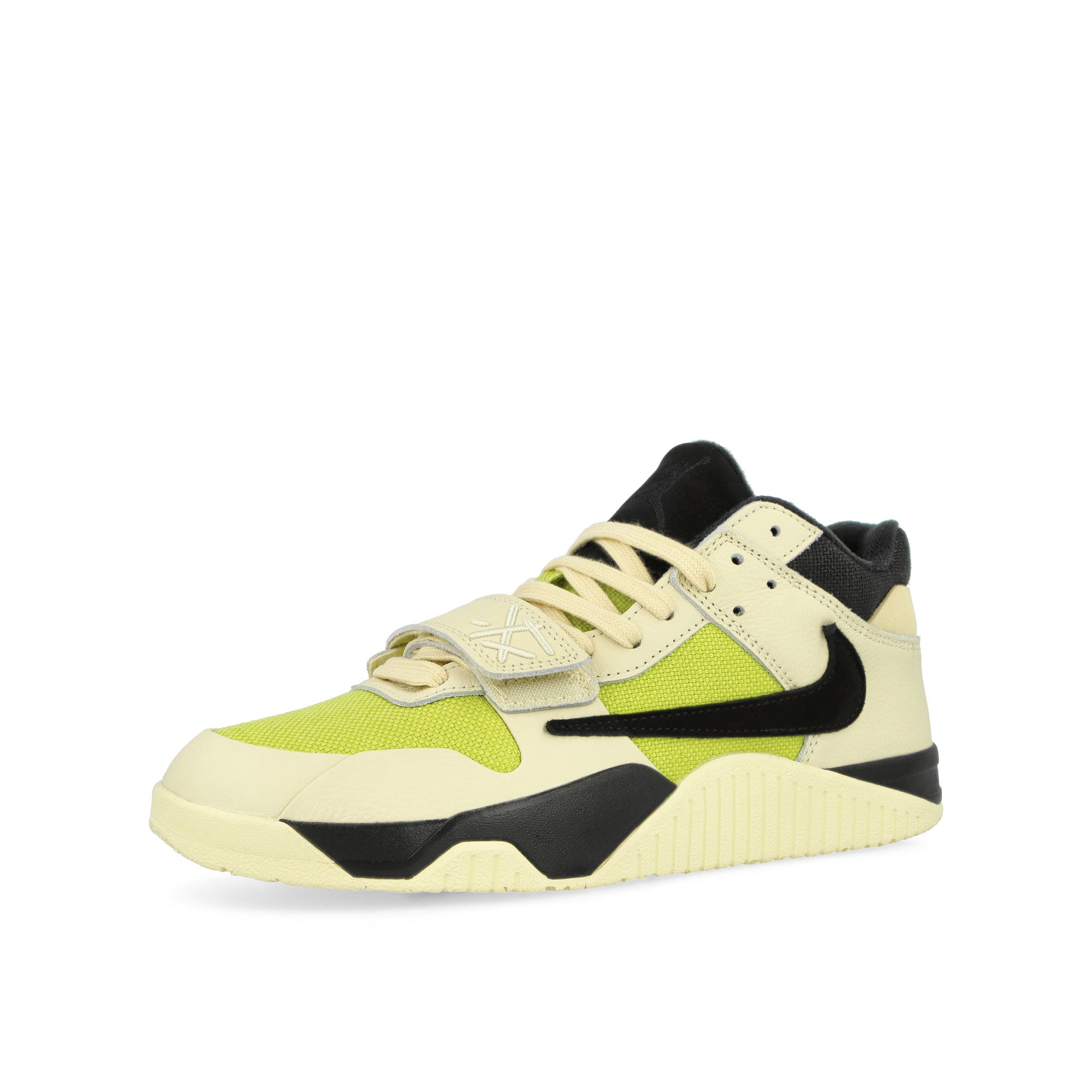 Jordan Jumpman Jack TR Muslin / Black - Bright Cactus Low Top Sneakers Close Up | Overkill