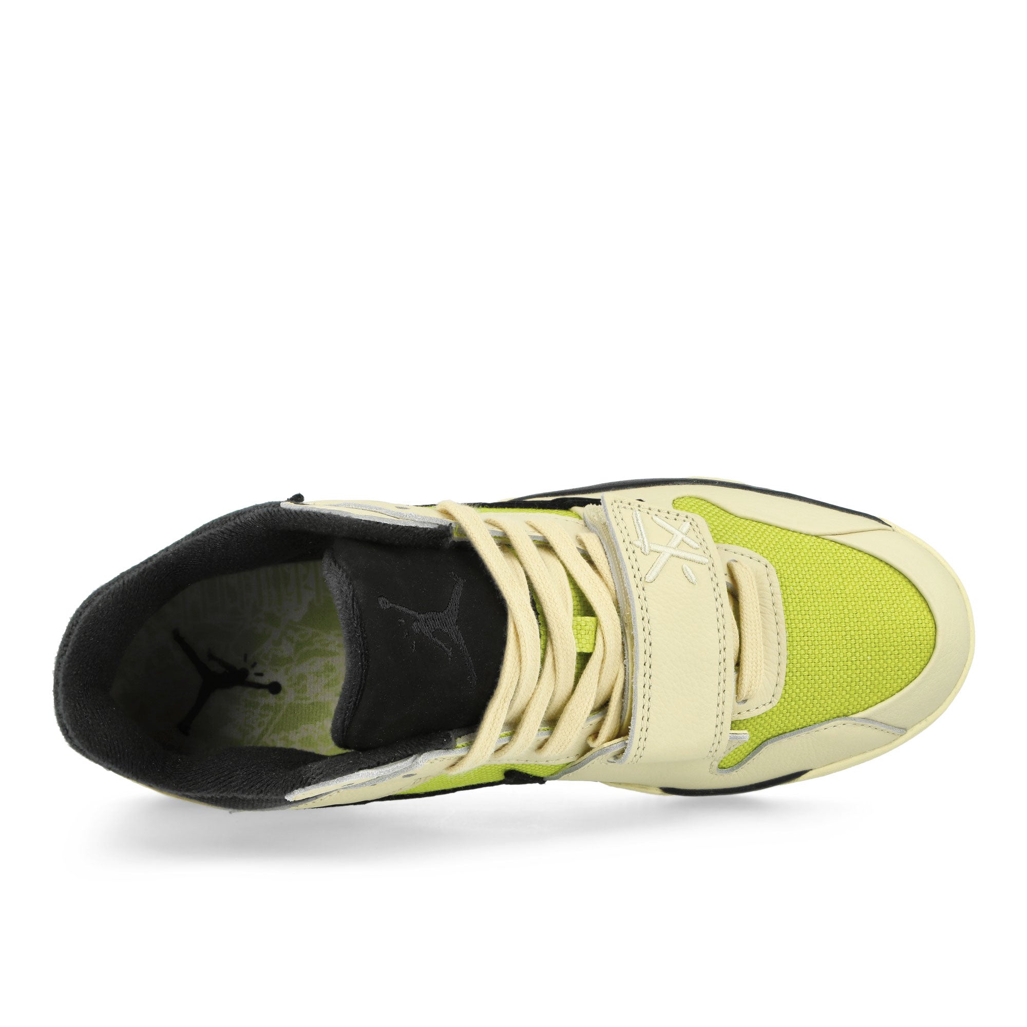 Jordan Jumpman Jack TR Muslin / Black - Bright Cactus Low Top Sneakers Detail View 1 | Overkill