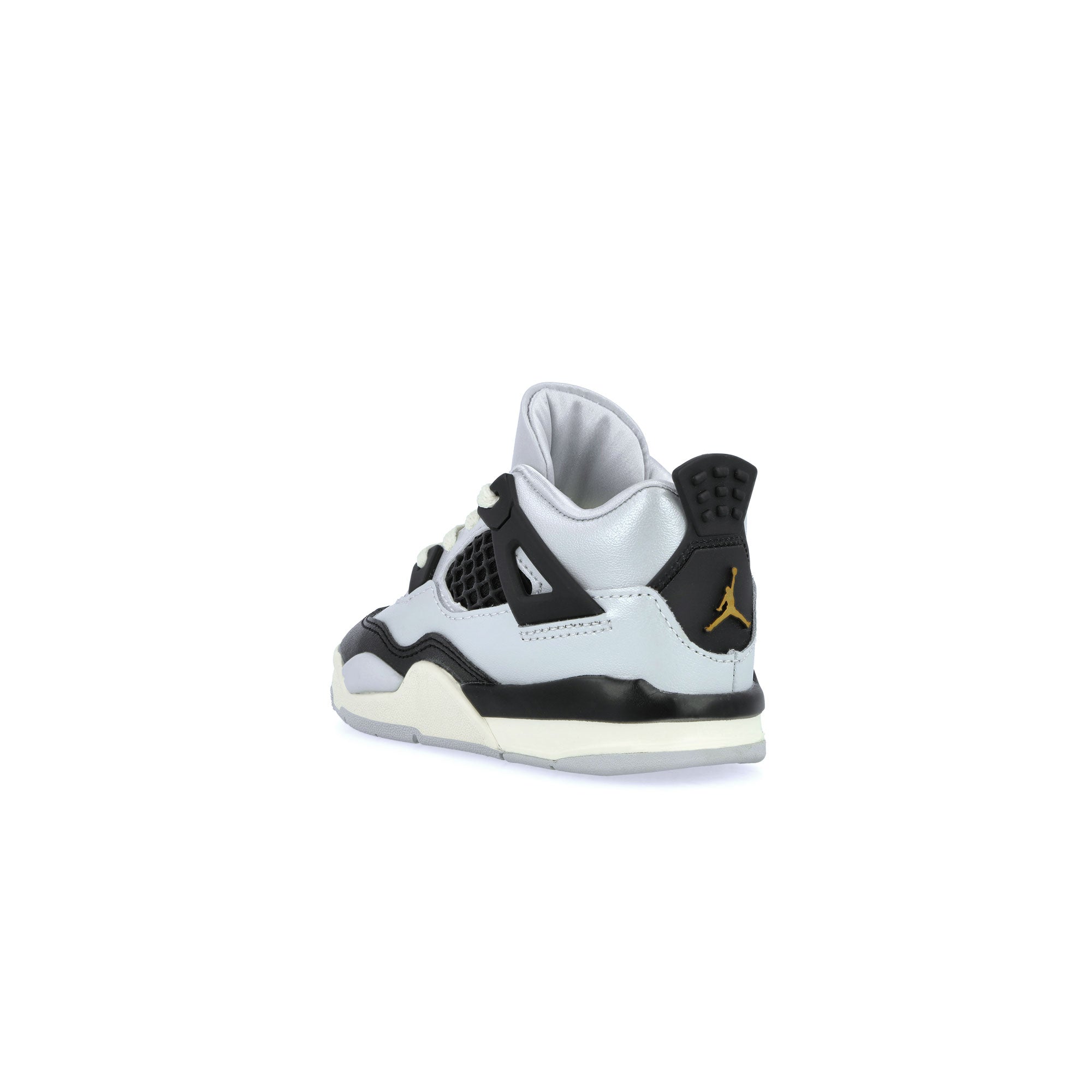 Jordan 4 Retro TD Pure Platinum / Metallic Gold-Black-Sail Mid Top Sneakers Material | Overkill